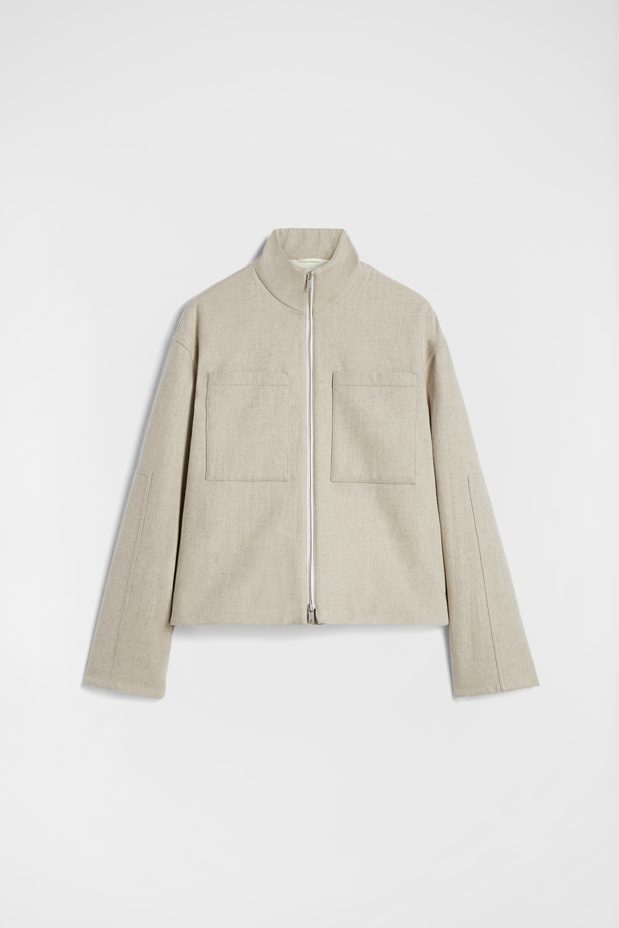 Felt Wool Padded Blouson - Jackets - Image 5