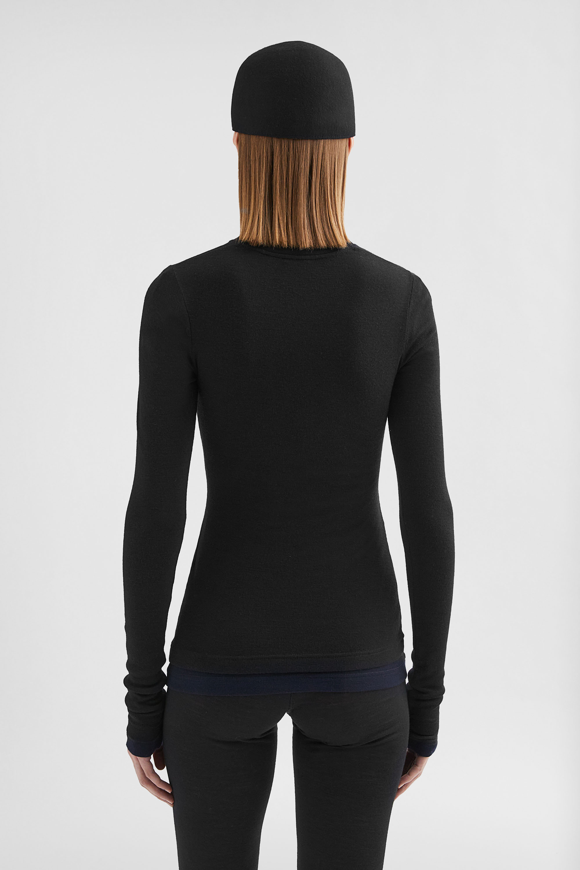 Lightweight Wool Layered T-Shirt - Long-sleeved tops - Image 4