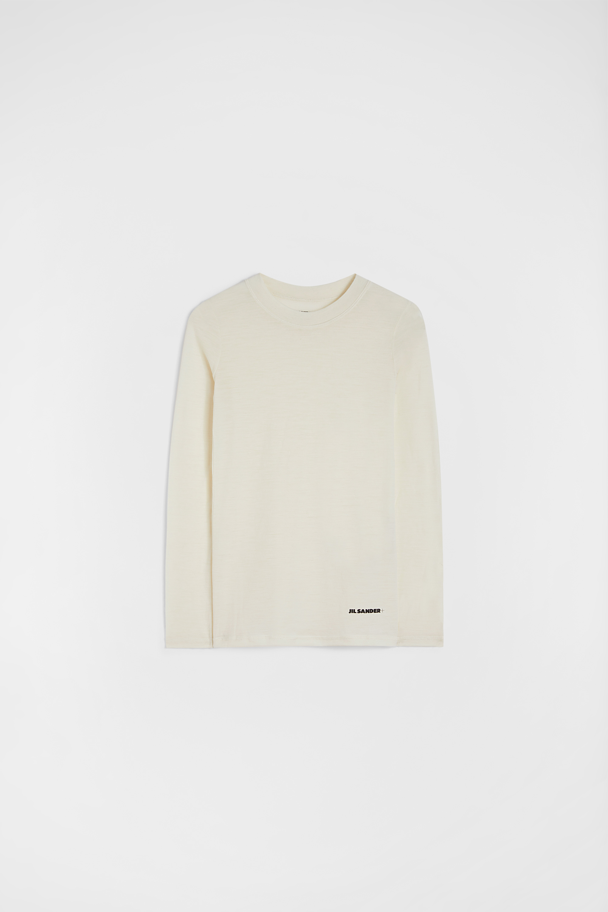 Lightweight Wool Blend Crew-Neck T-Shirt - T-shirts - Image 5