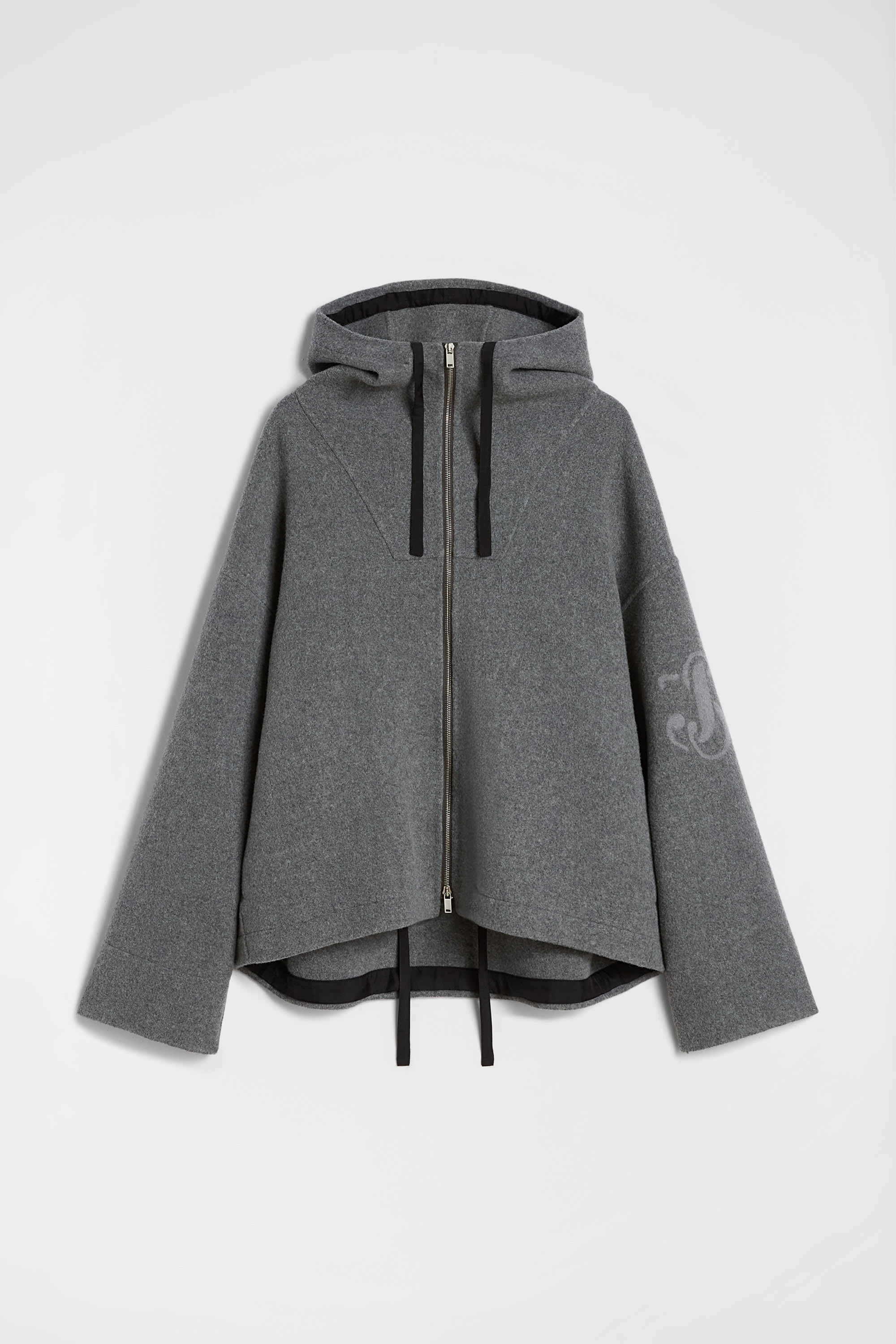 Felt Wool Hooded Blouson - Jackets - Image 5