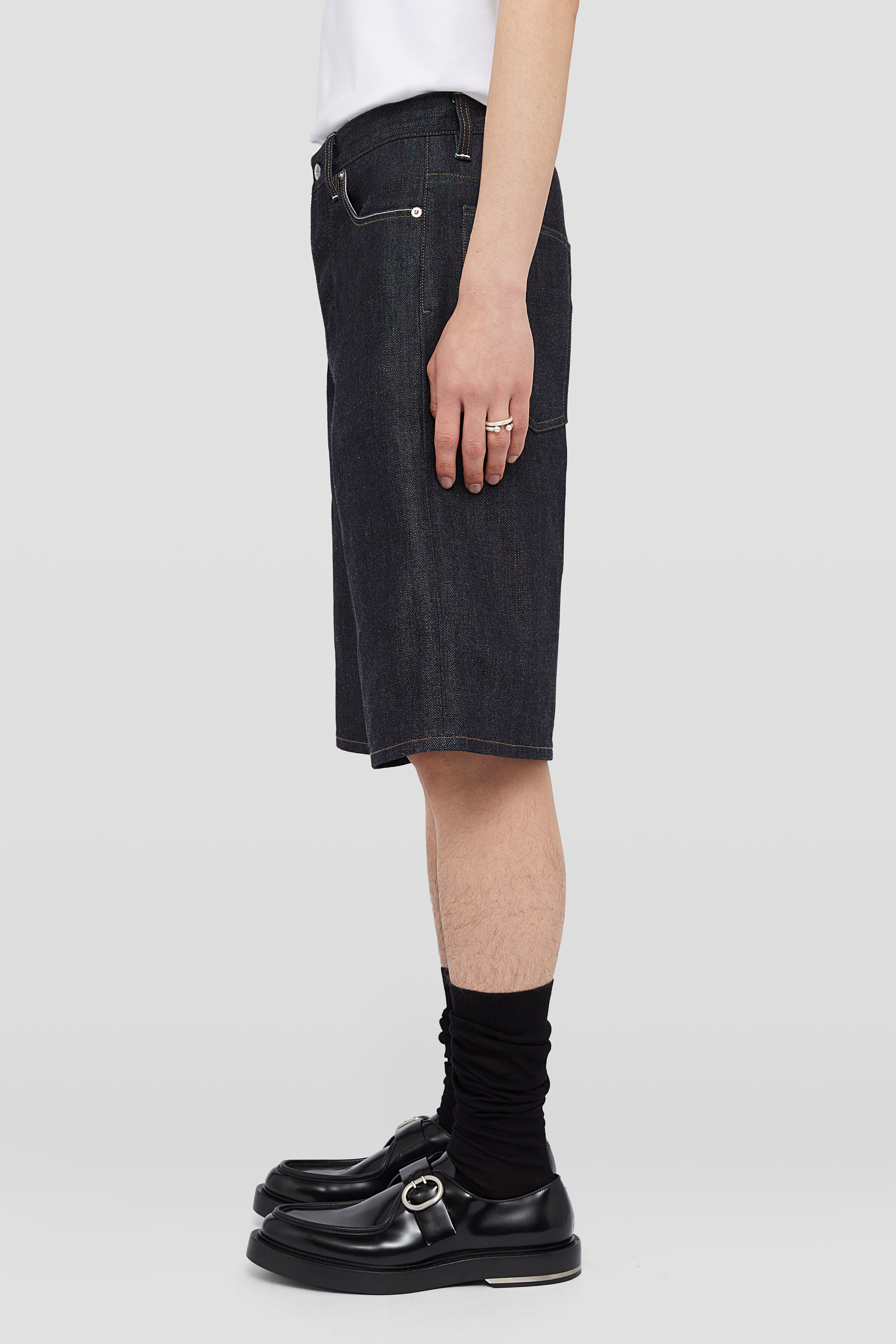 Denim Shorts - Trousers - Image 2