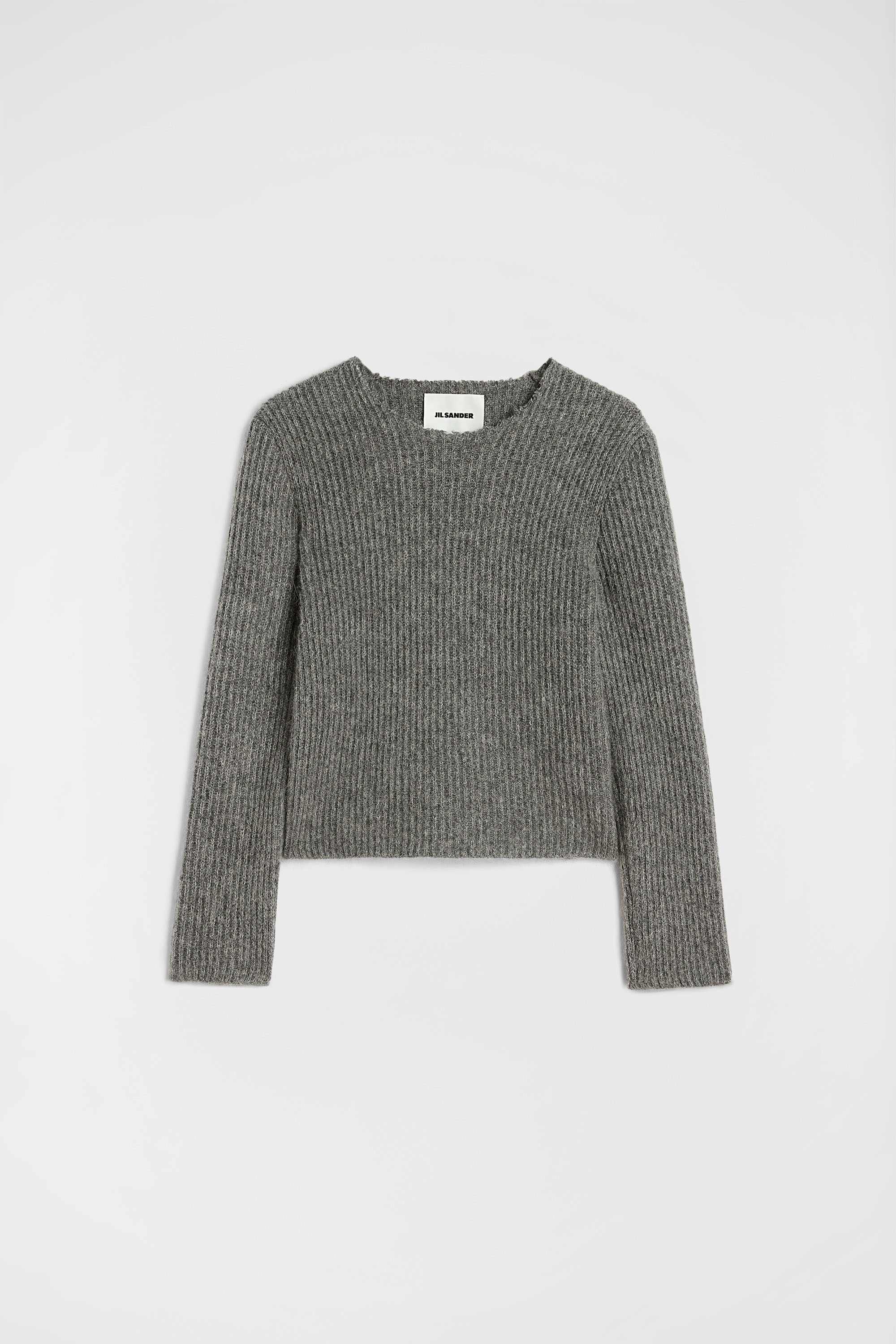 Wool Blend Crew-Neck Sweater - Sweaters - Image 5