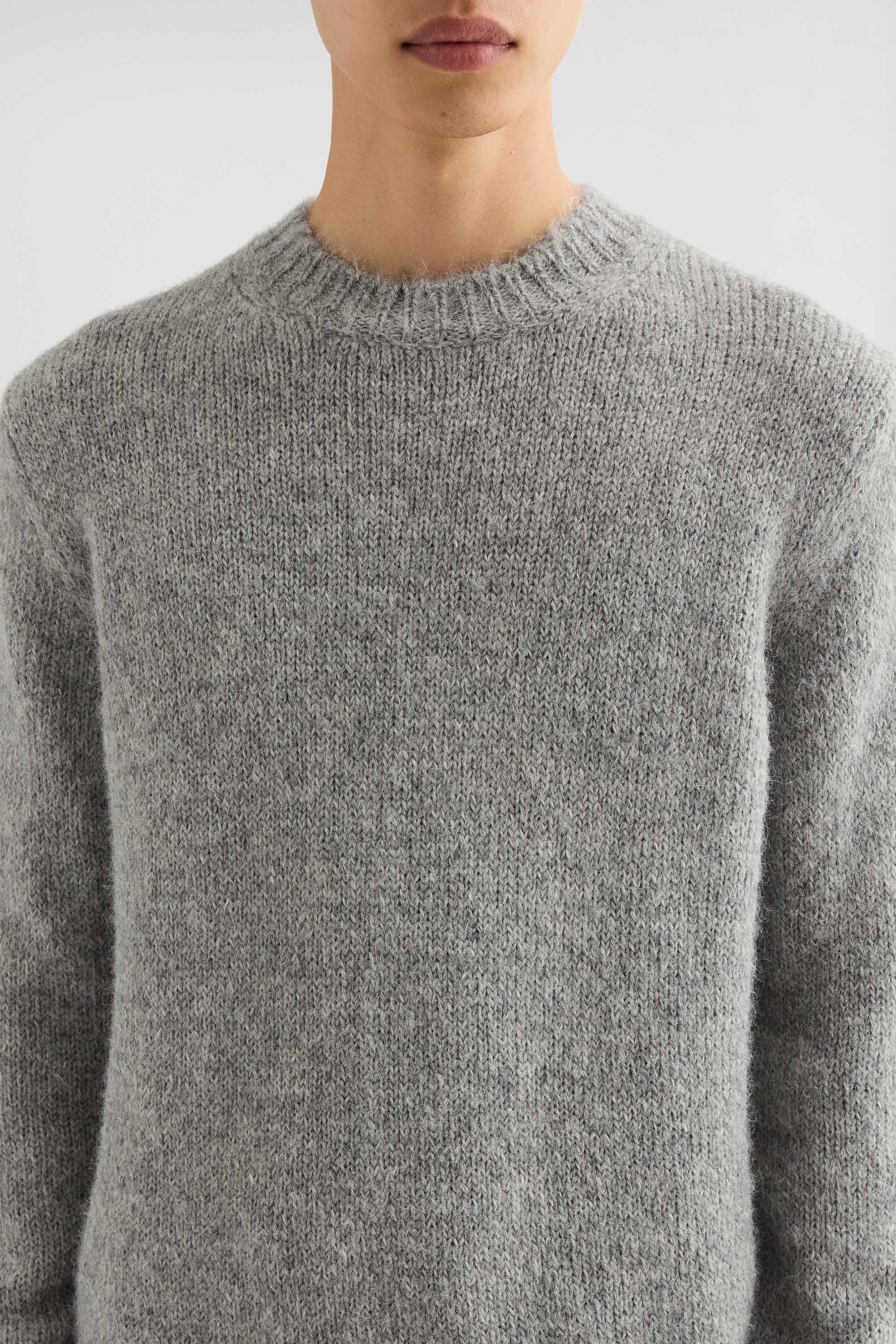 Midweight Wool Crew-Neck Sweater - Sweaters - Image 3
