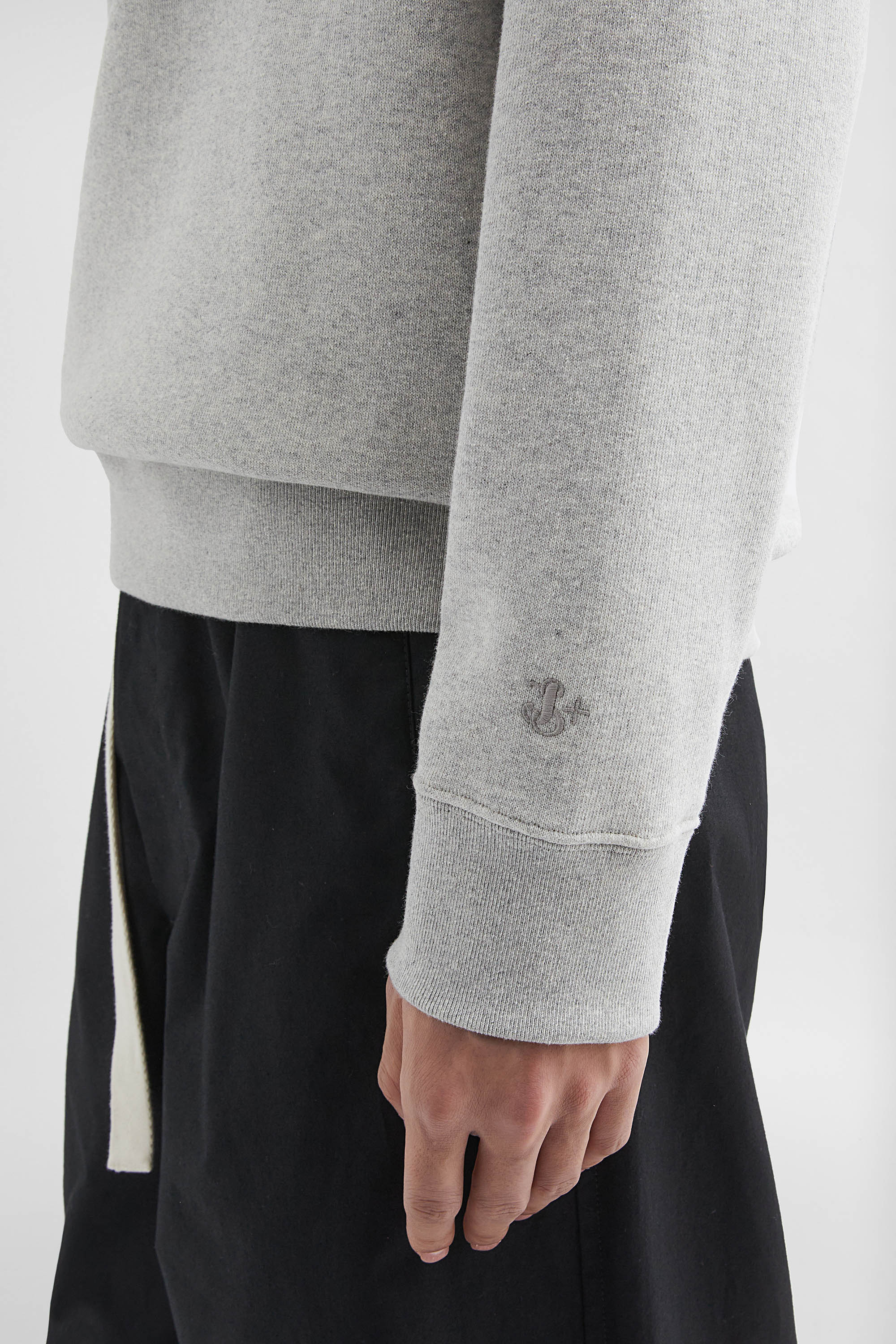 Cotton Terry Crew-Neck Sweatshirt - Sweatshirts - Image 3