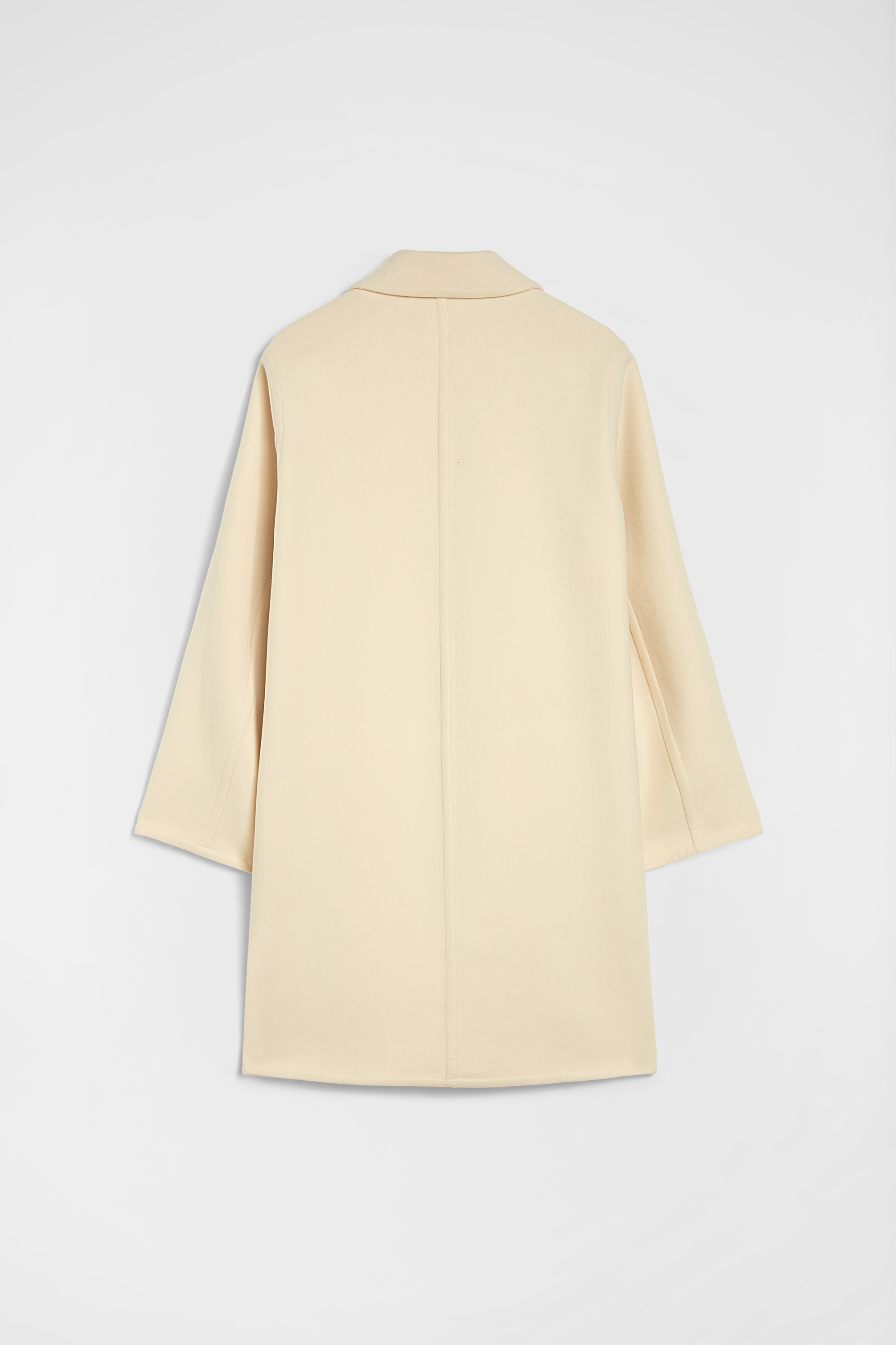 Double Wool Coat - Coats - Image 7