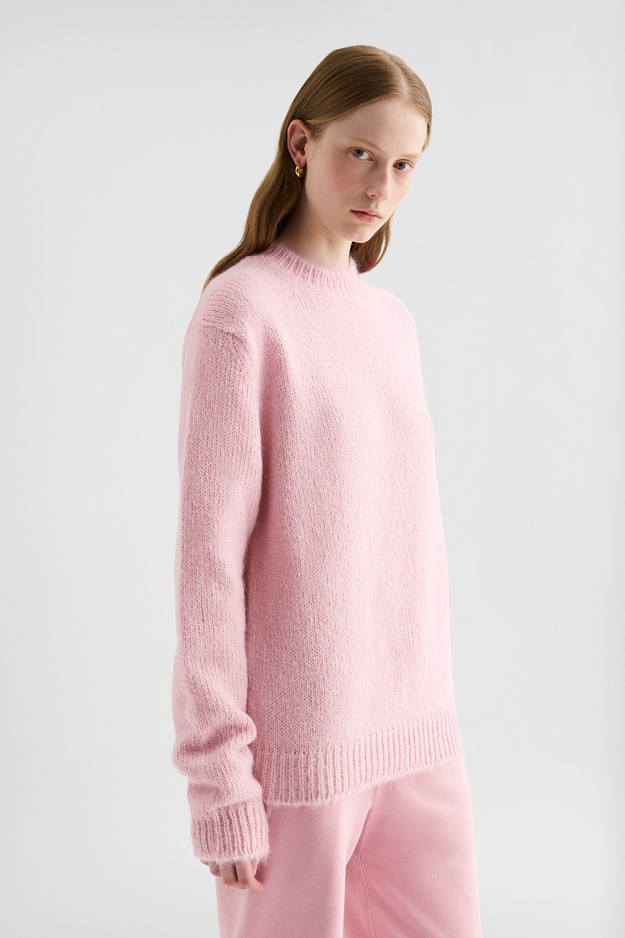 Midweight Wool Crew-Neck Sweater - Sweaters - Image 2