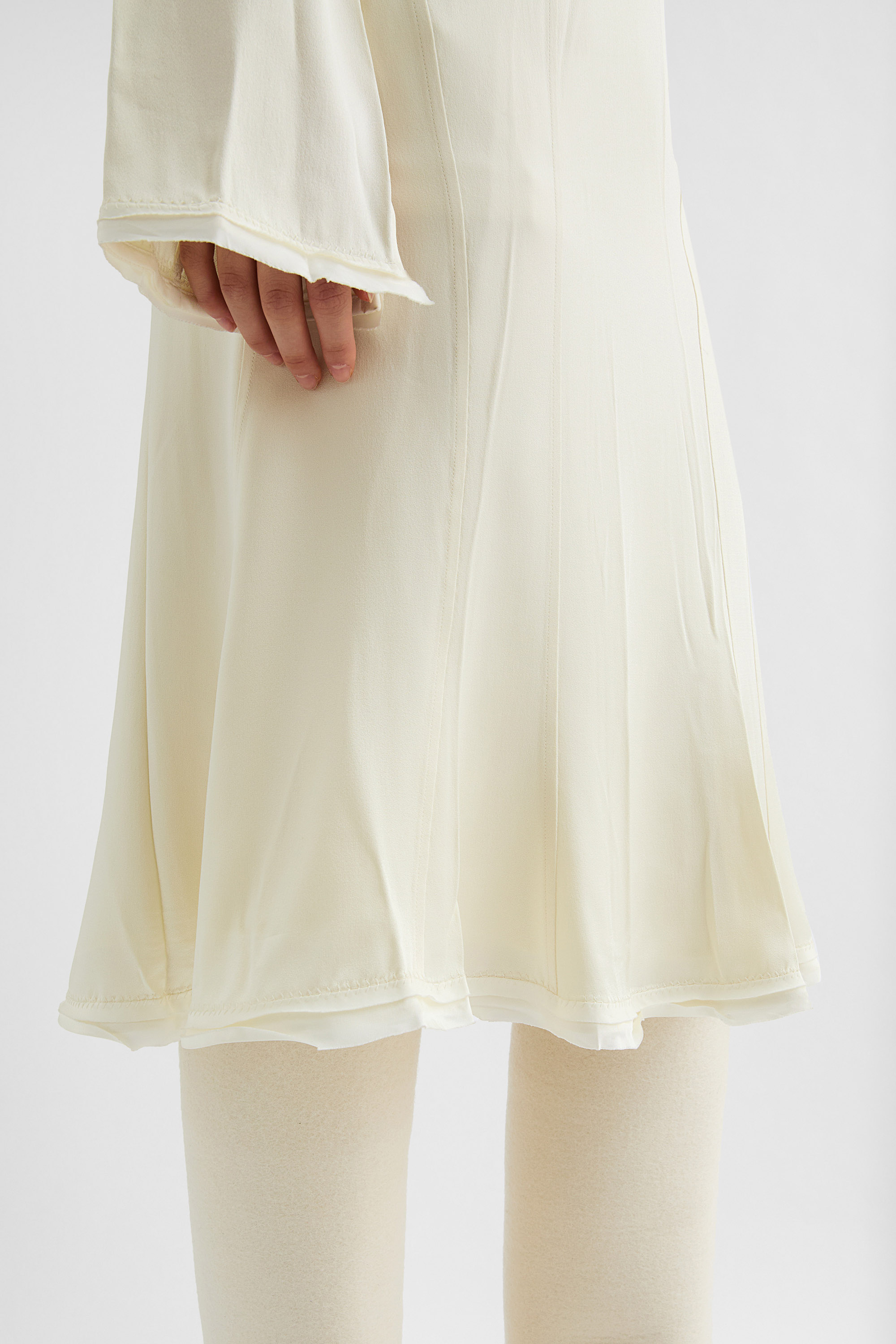 Envers Satin Flared Skirt - Skirts - Image 5