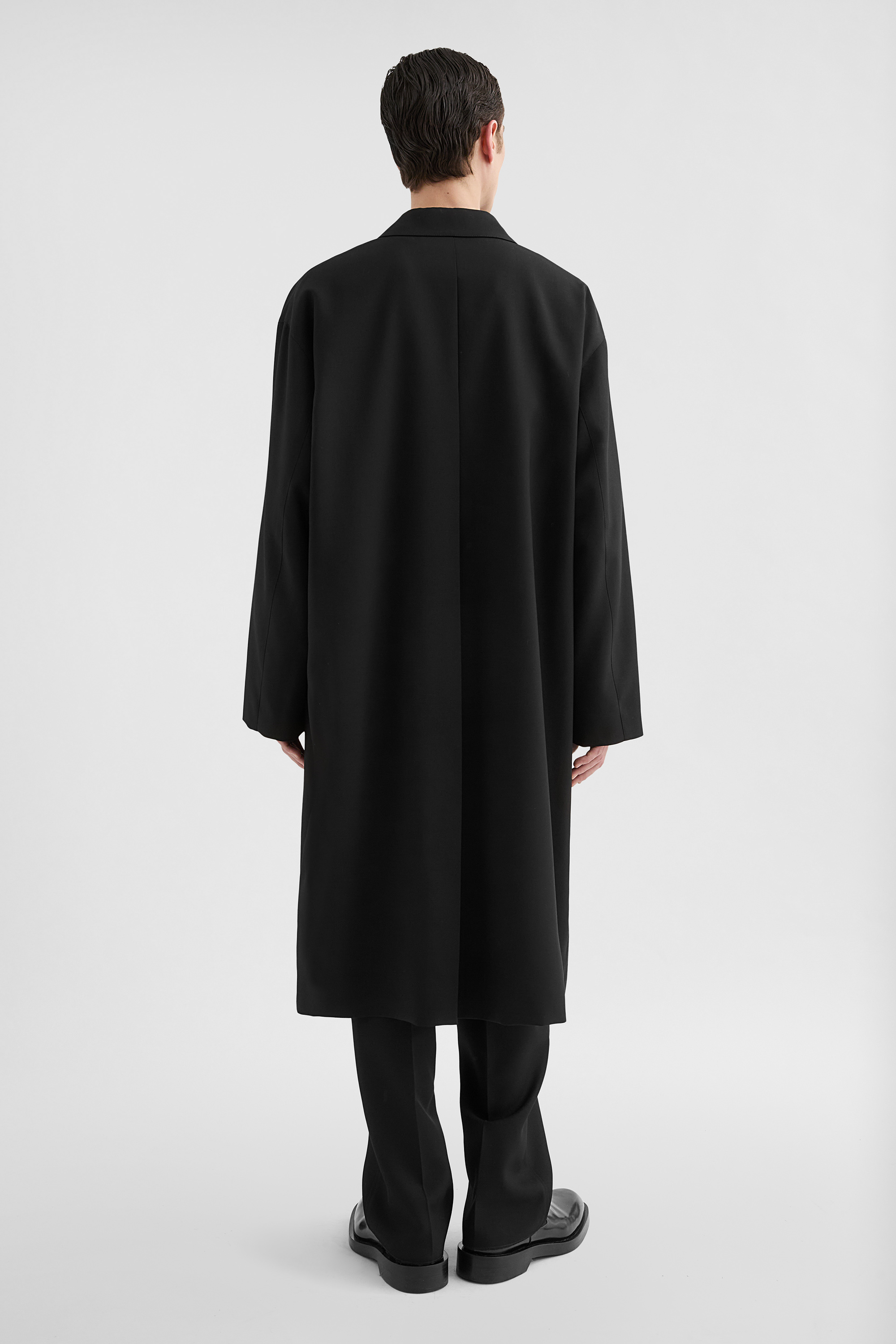 Lightweight Wool Gabardine Coat - Coats - Image 4