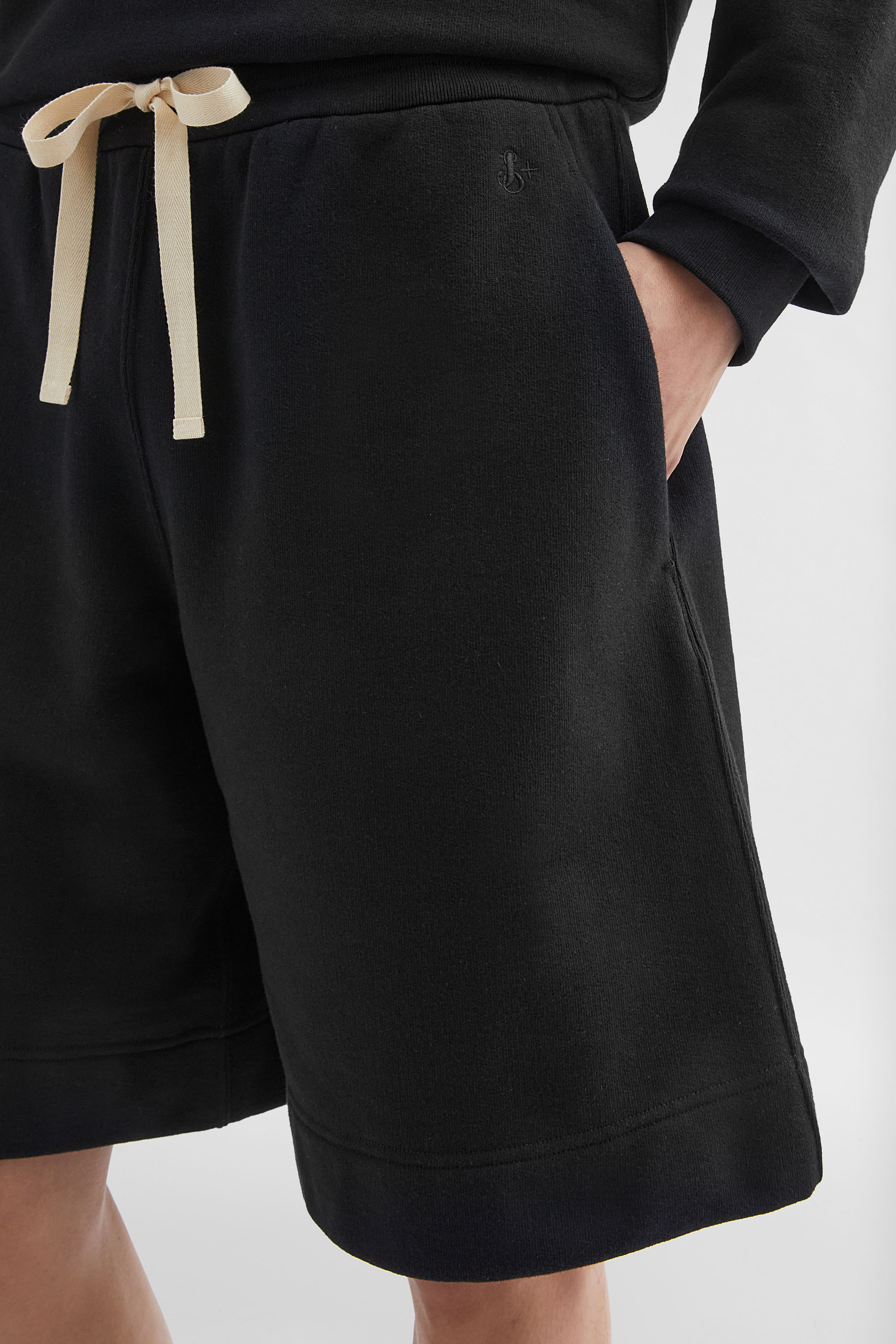 Cotton Terry Shorts - Shorts - Image 5