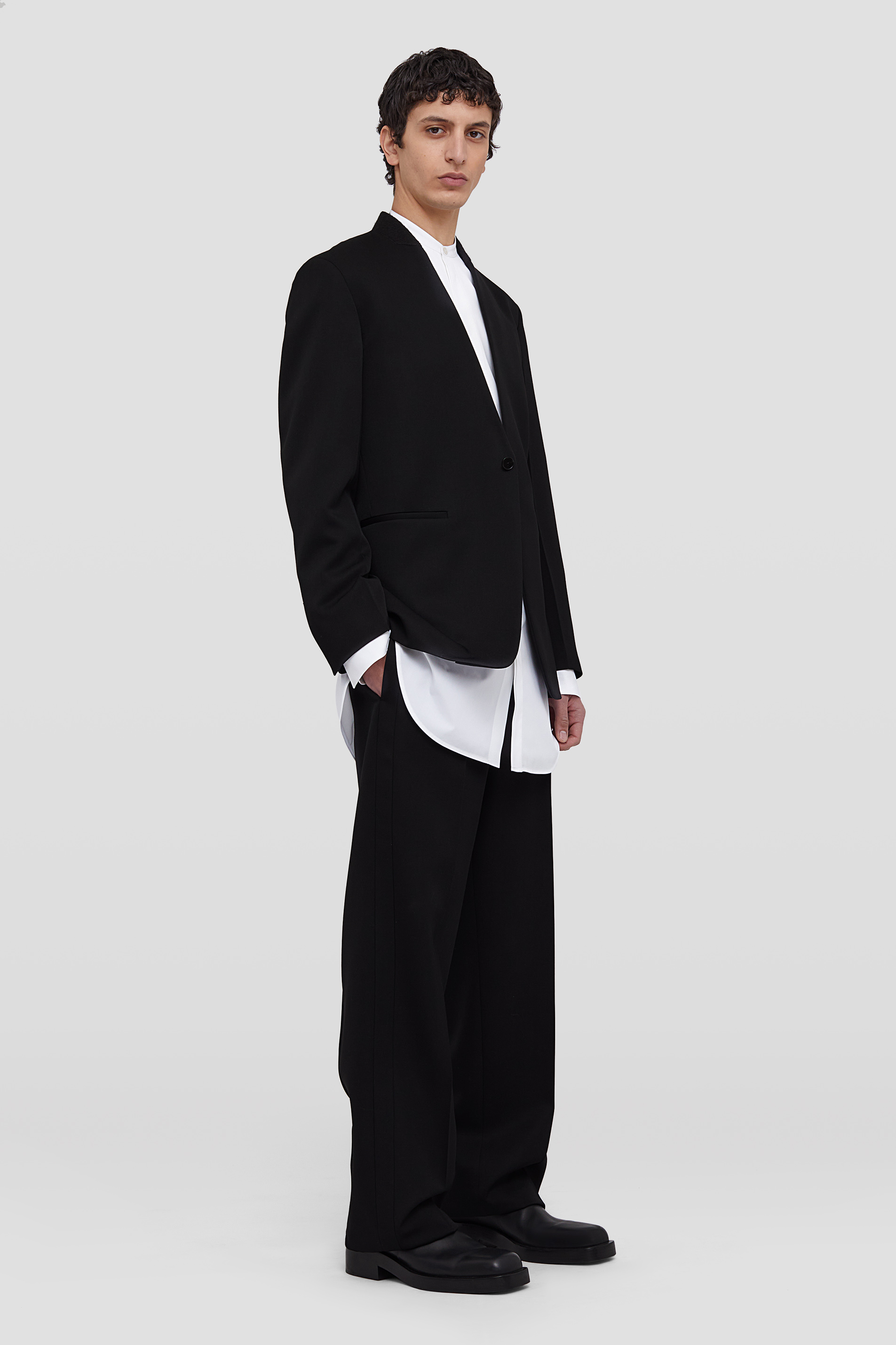 Wool Tailored Suit - Suits - Image 2