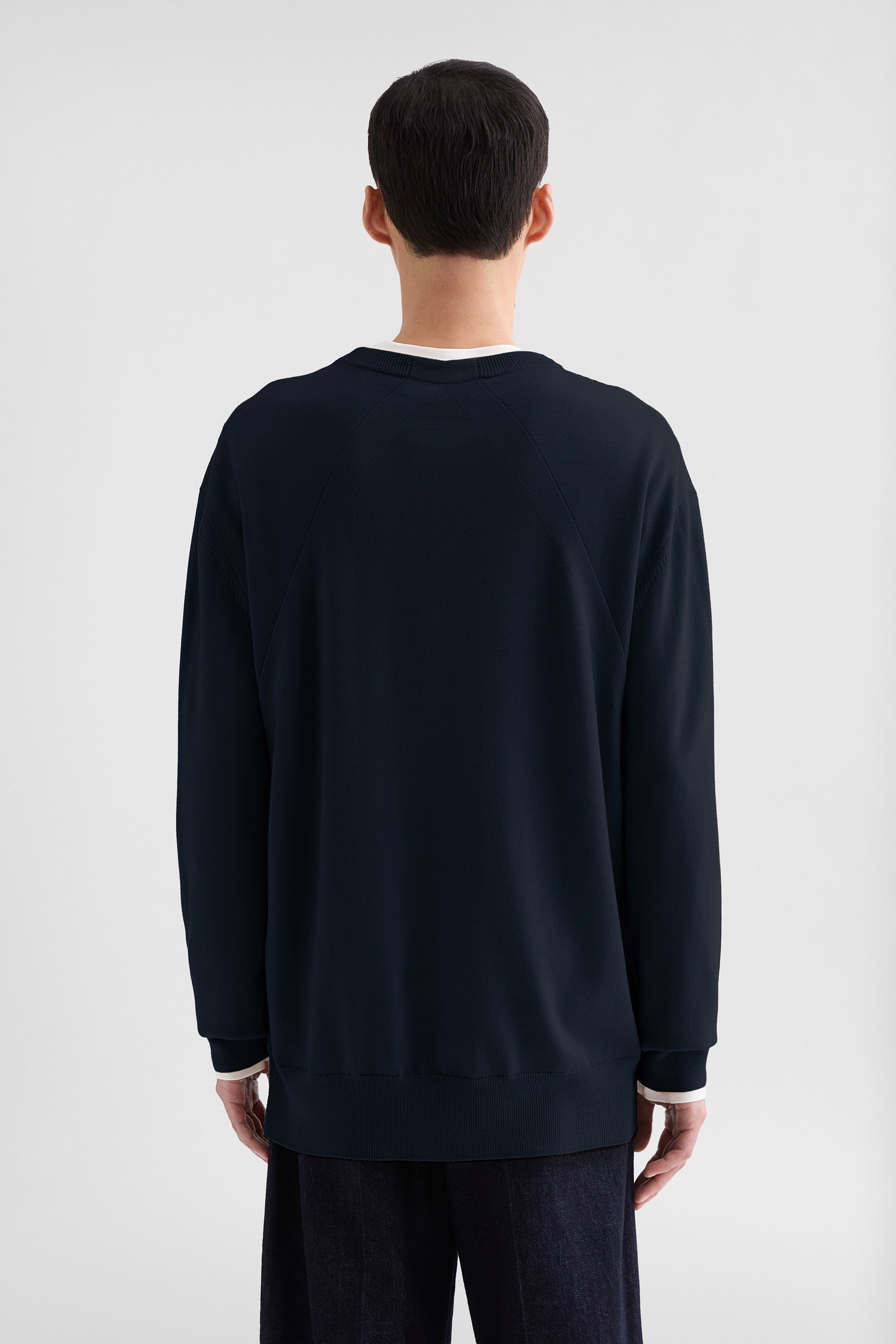 Midweight Wool Crew-Neck Sweater - Sweaters - Image 4