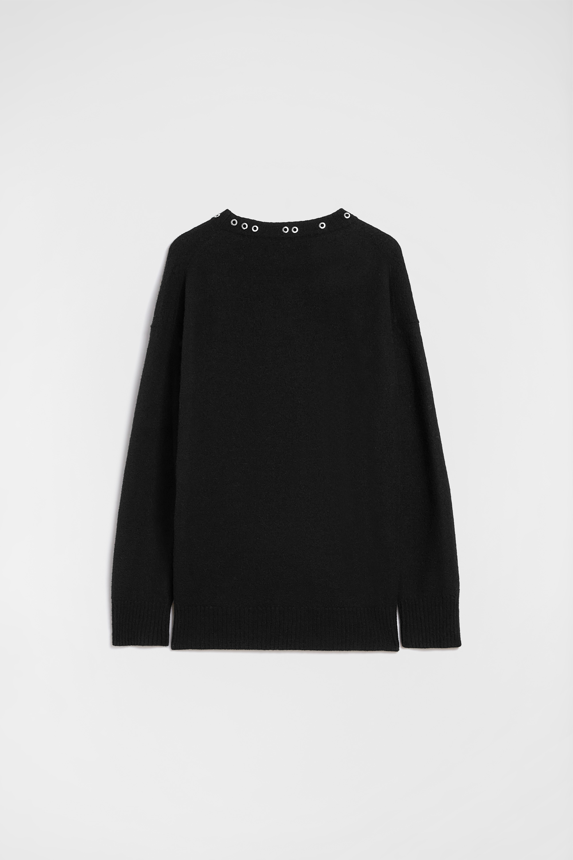 Lightweight Wool Crew-Neck Sweater - Sweaters - Image 7