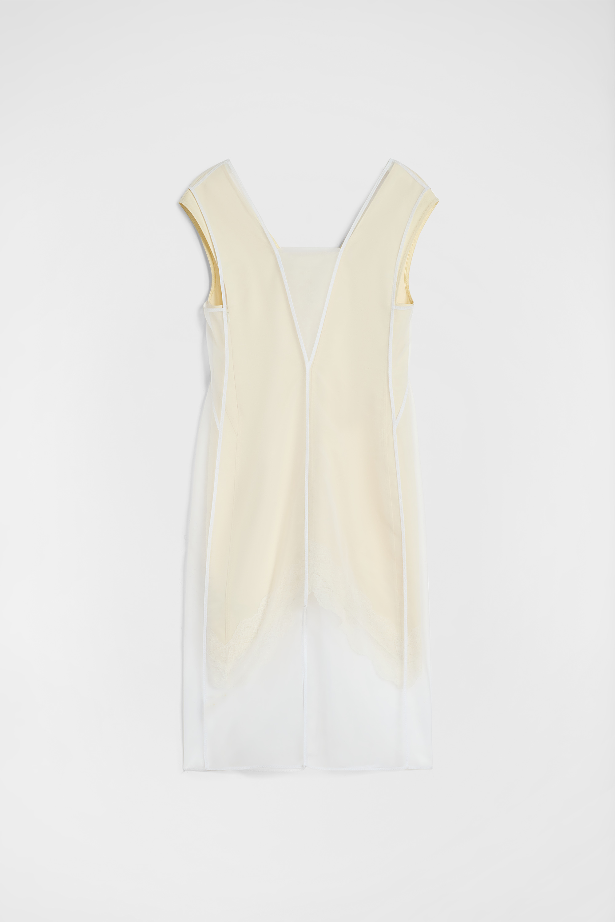 Organza V-Neck Dress - Dresses - Image 7