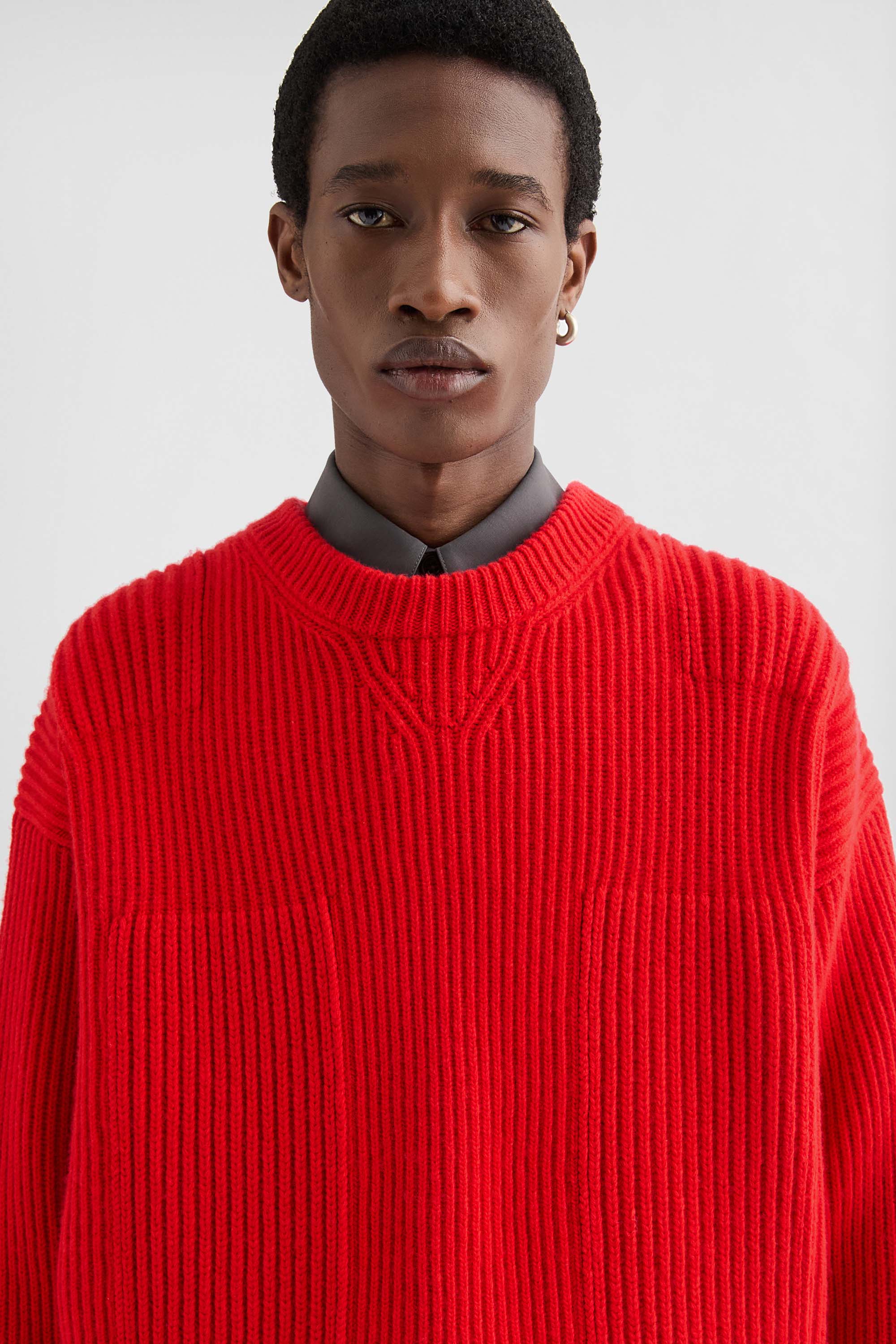 Wool Crew-Neck Sweater - Sweaters - Image 3