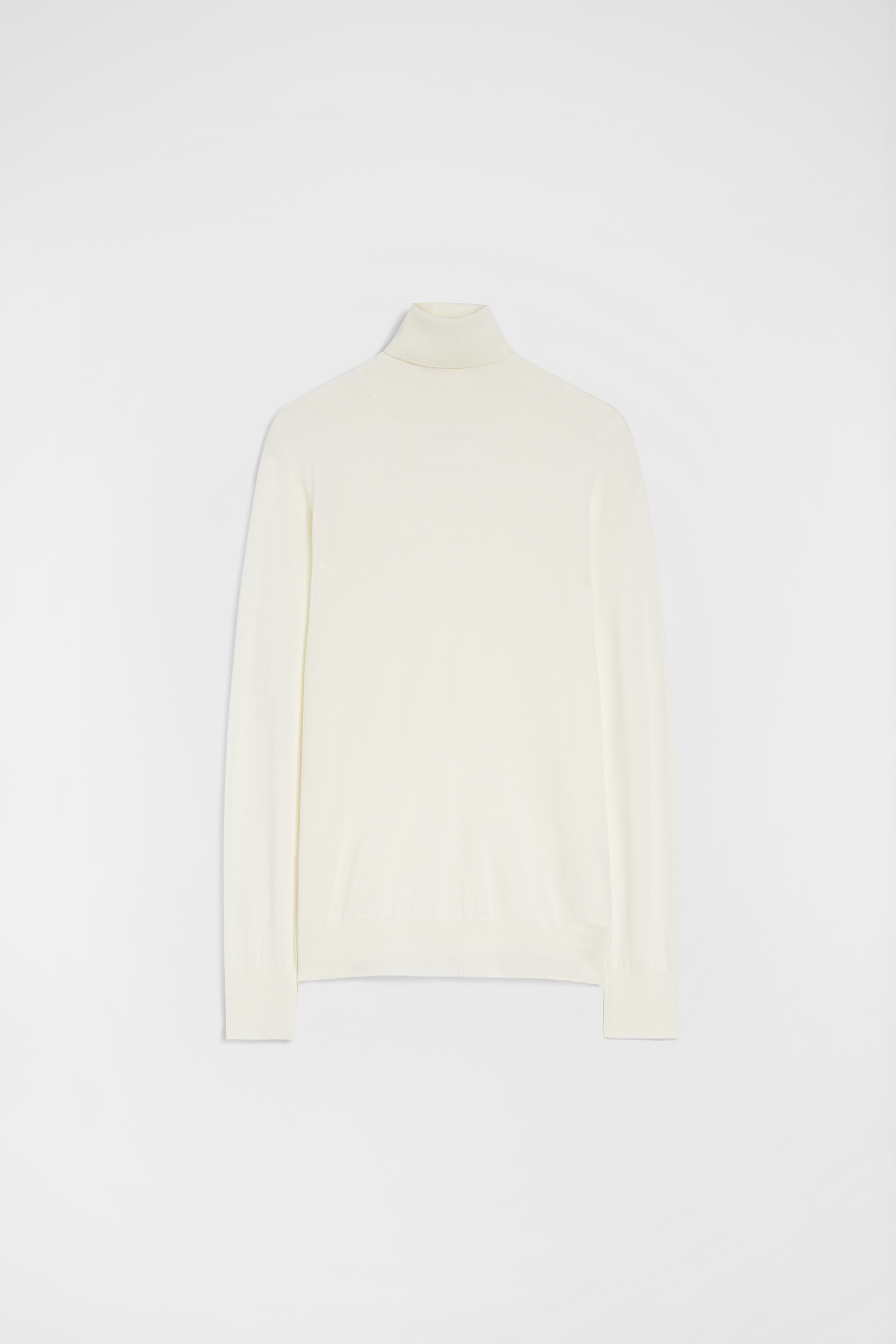Lightweight Wool High-Neck Sweater - Sweaters - Image 6