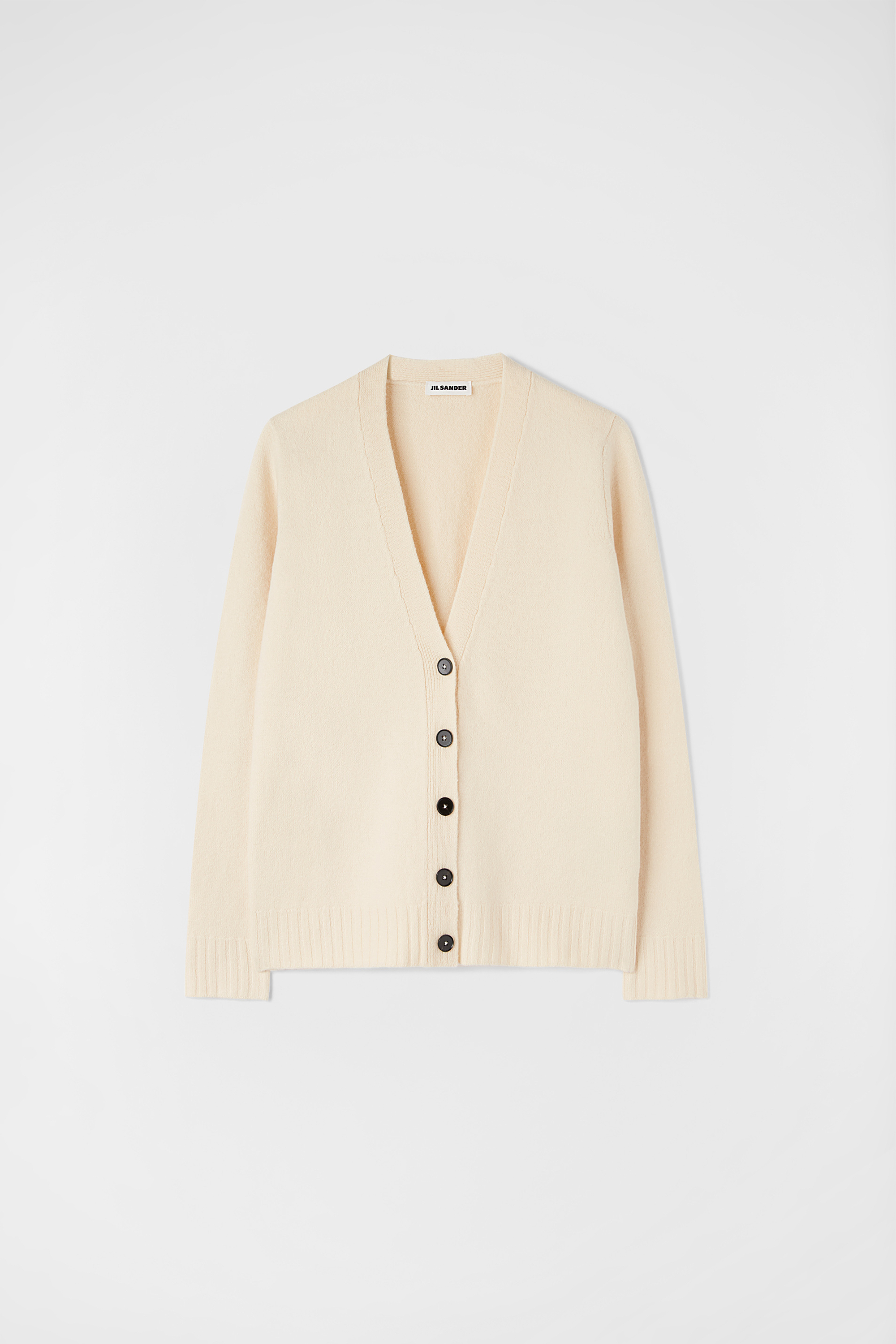 Wool V-Neck Cardigan - Sweaters - Image 1