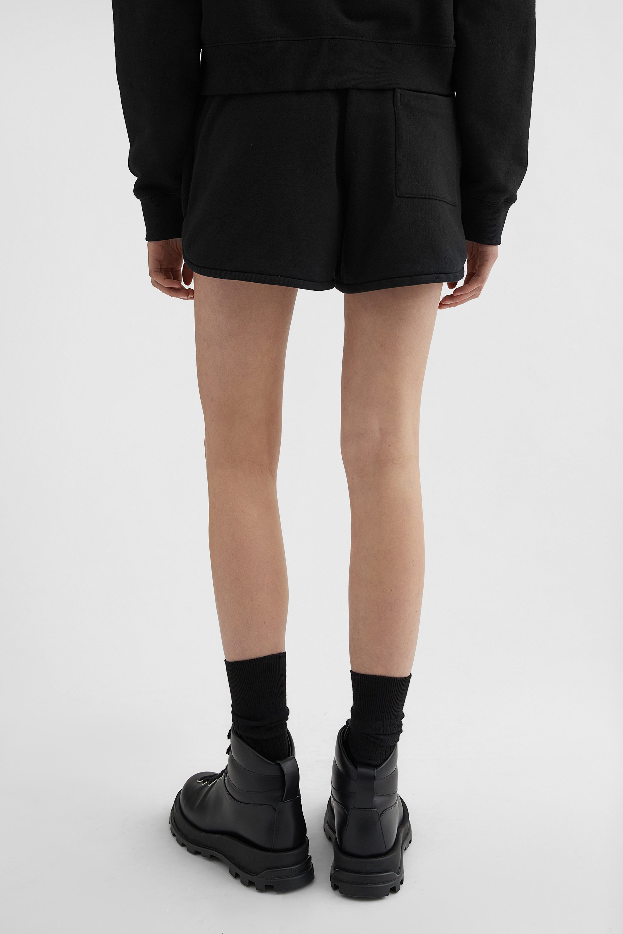Cotton Terry Shorts - Shorts - Image 4