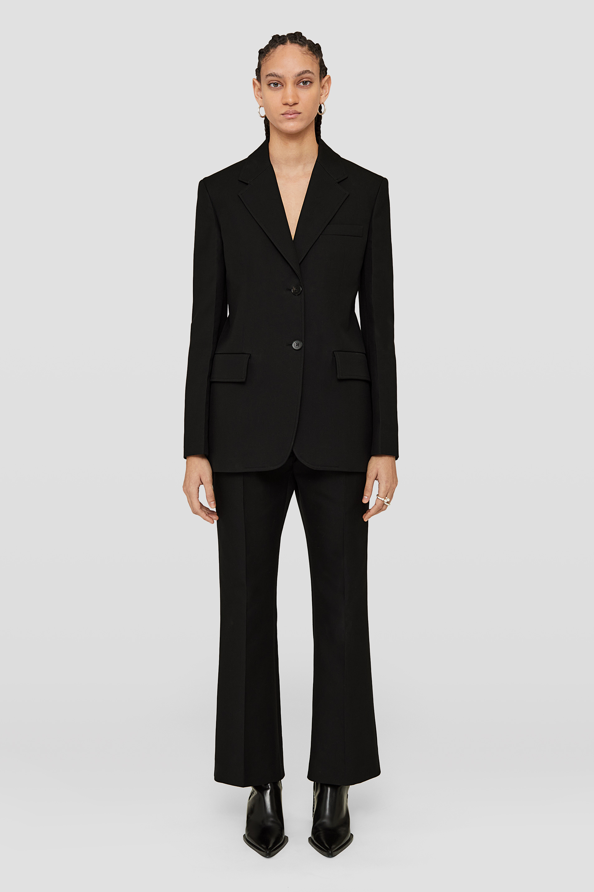 Cotton Tailored Jacket - Jackets - Image 1