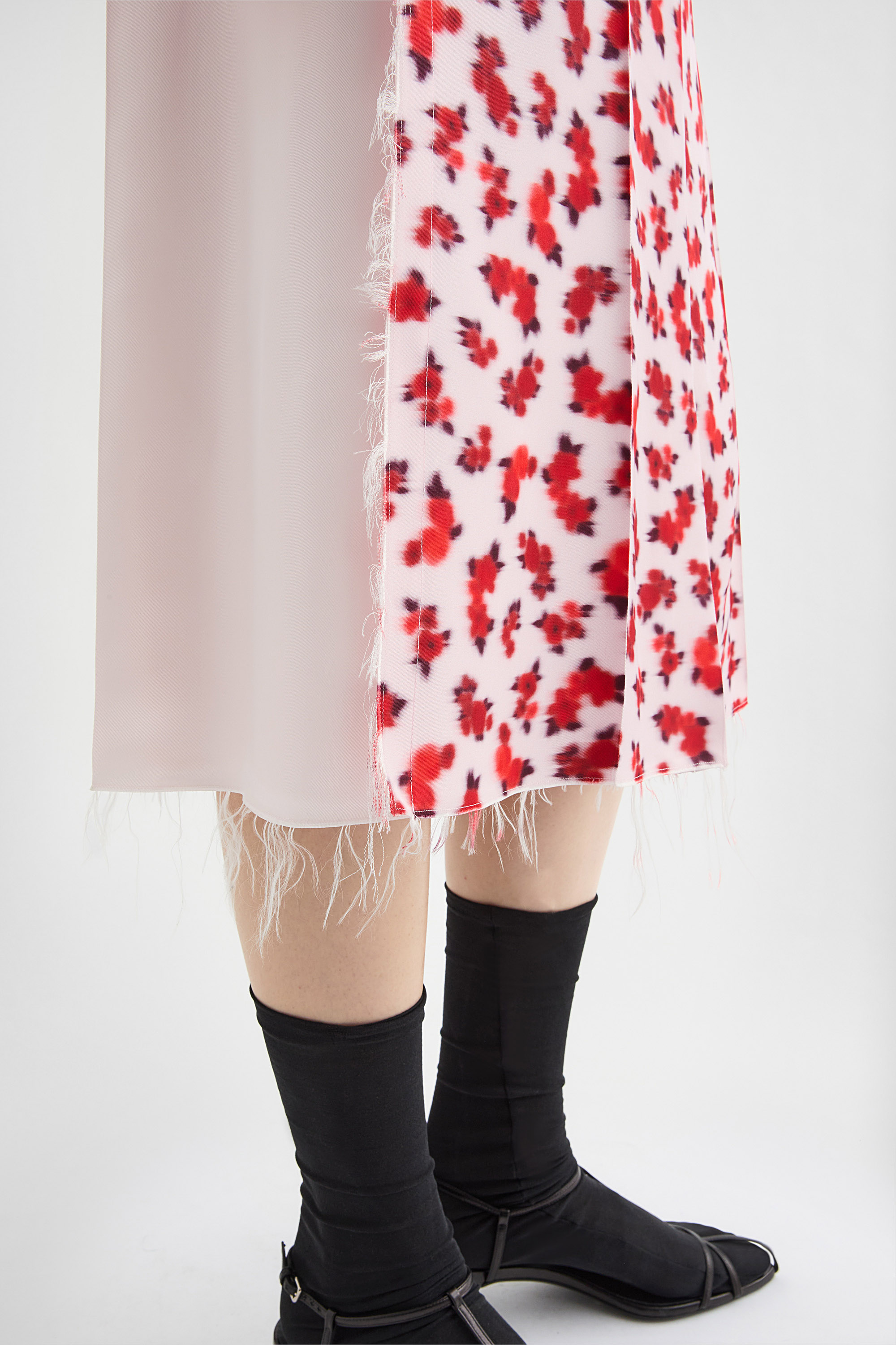 Fluid Viscose Printed Skirt - Skirts - Image 5