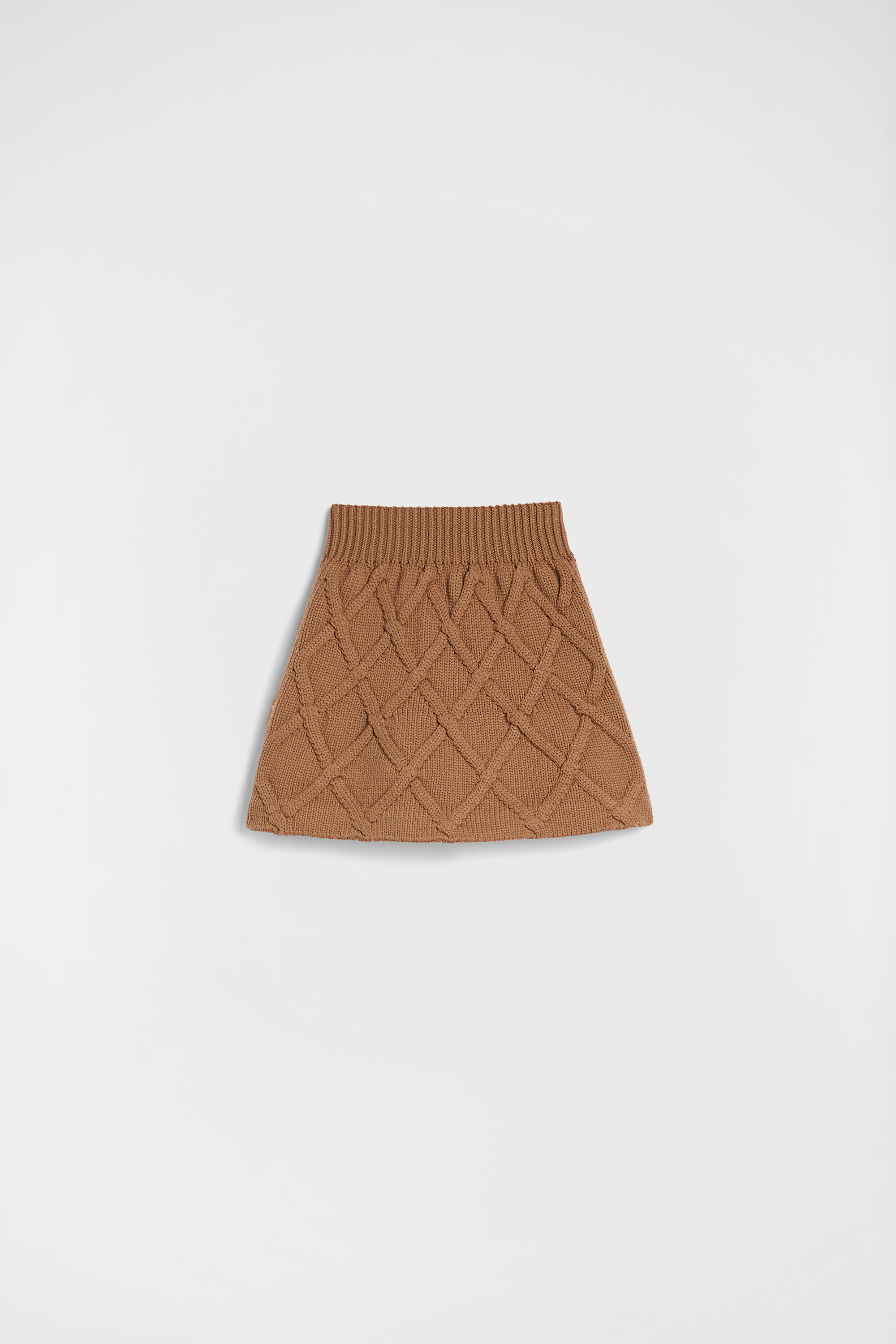 Wool Knit Mini Skirt - Skirts - Image 8