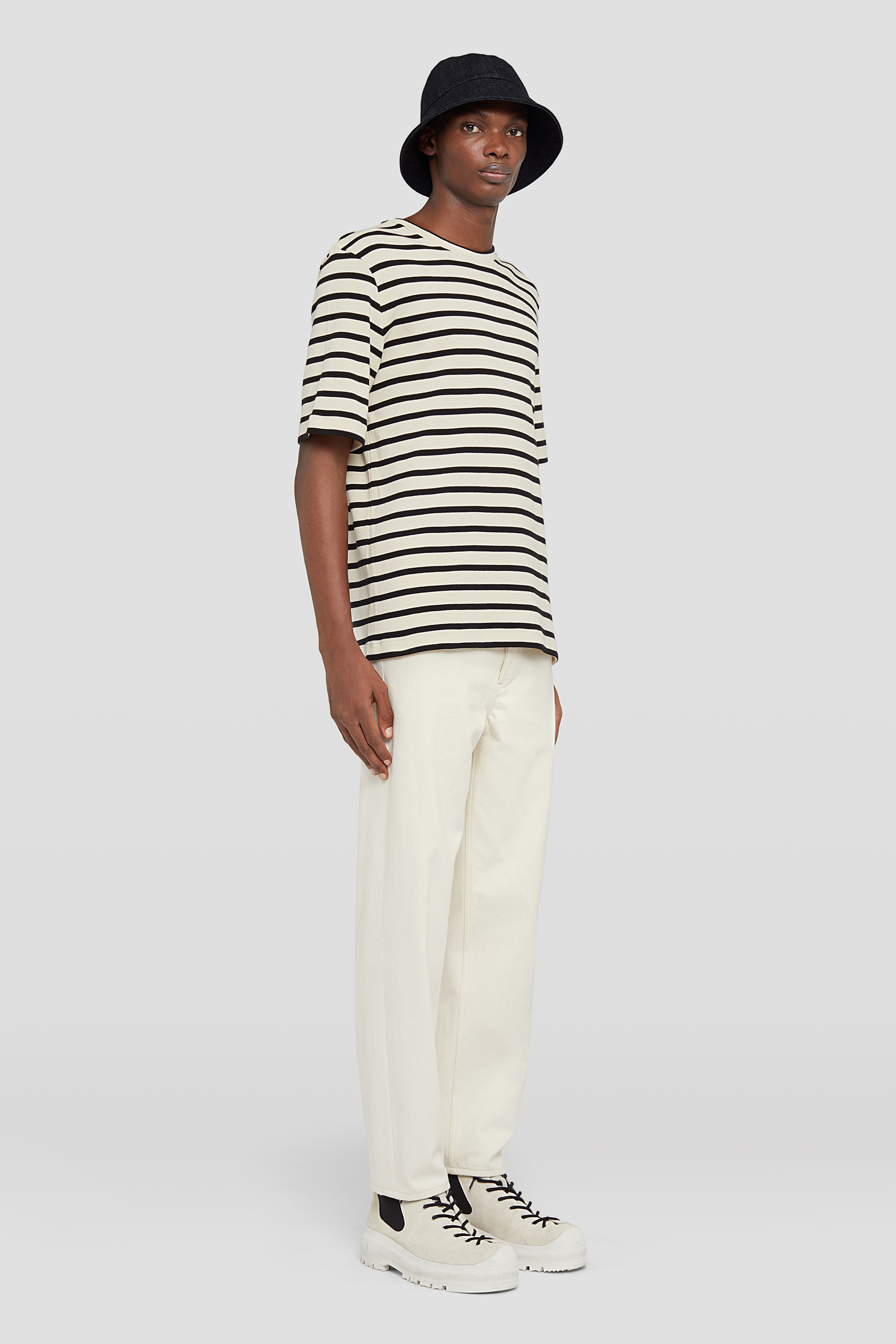 Cotton Crew-Neck T-Shirt - T-shirts - Image 2