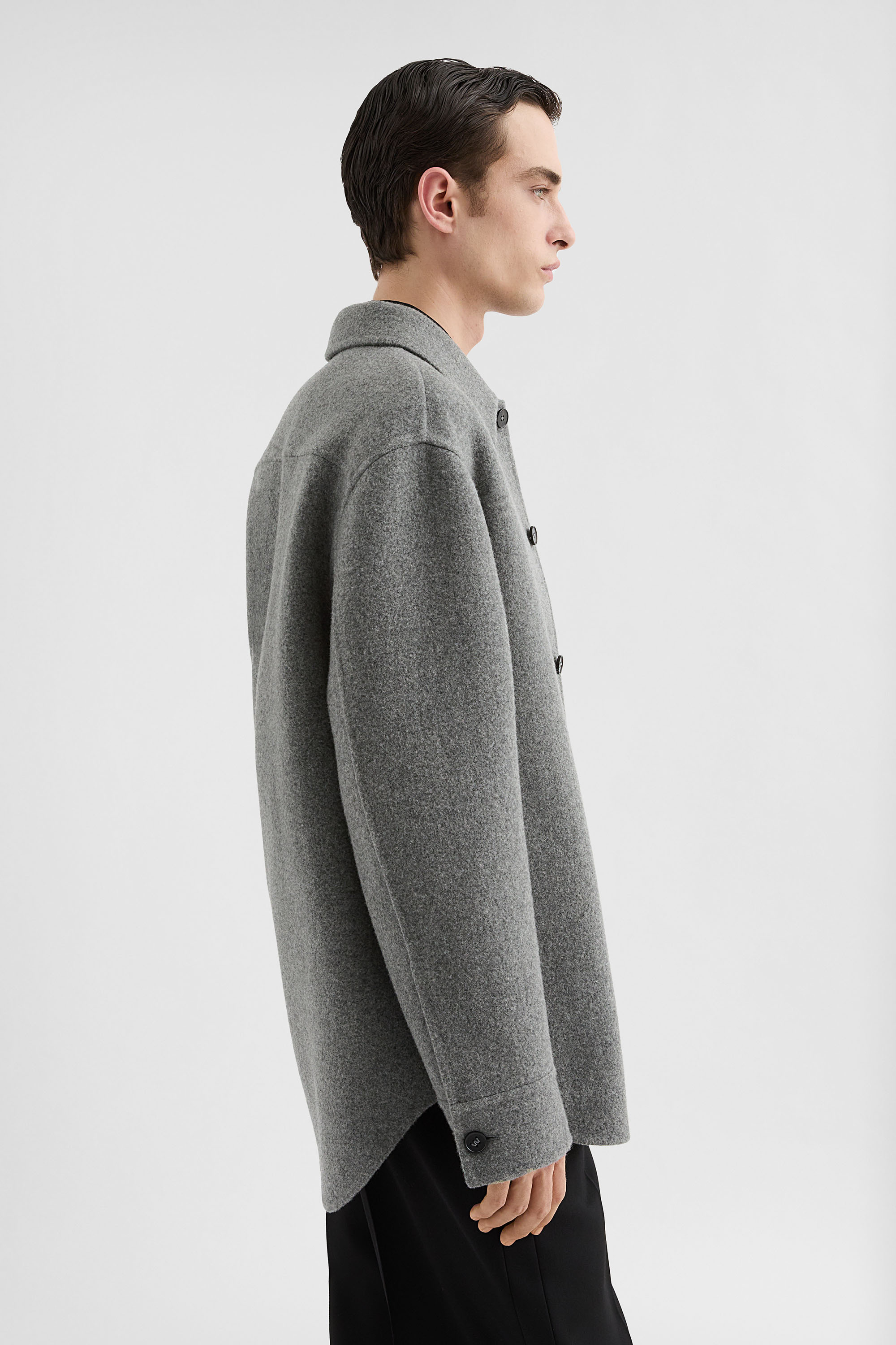 Wool Overshirt - Jackets - Image 2