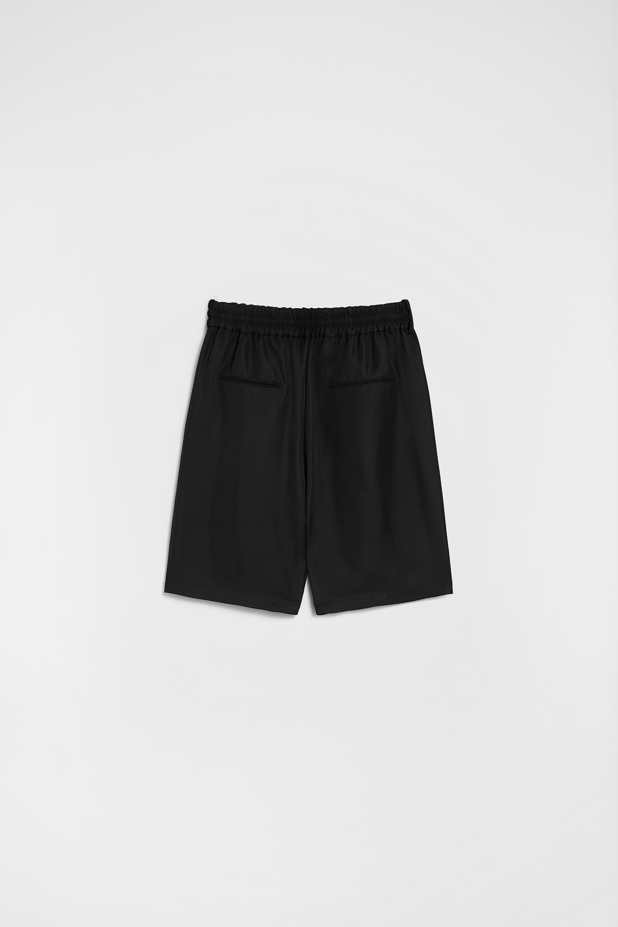 Fluid Viscose Shorts - Trousers - Image 8