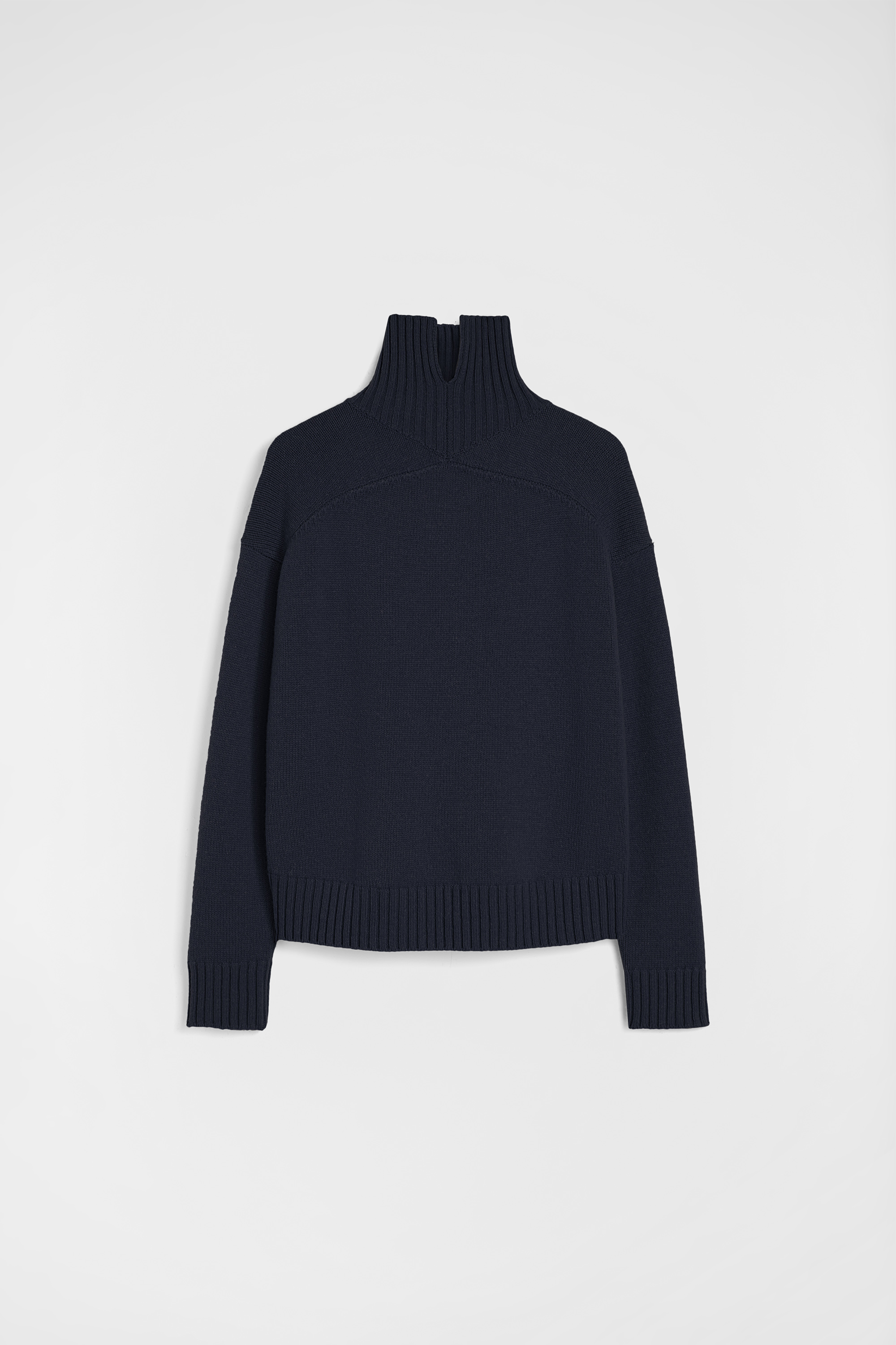 Cashmere Blend High-Neck Sweater - Sweaters - Image 7