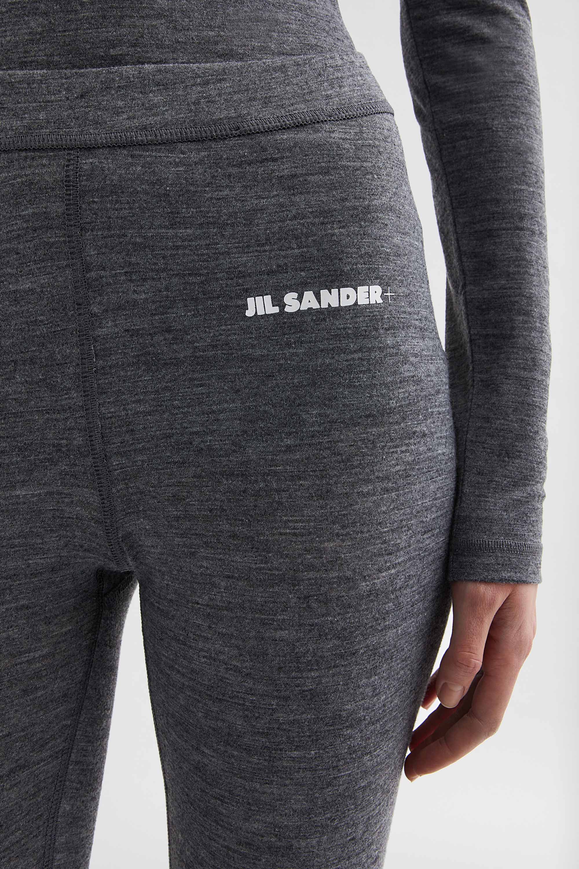 Lightweight Wool Blend Leggings - Trousers - Image 5