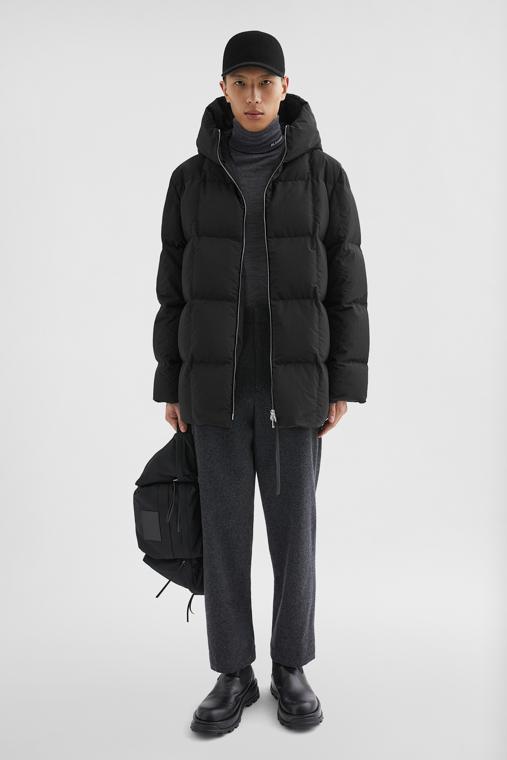 Quilted Down Jacket - Down jackets - Image 1