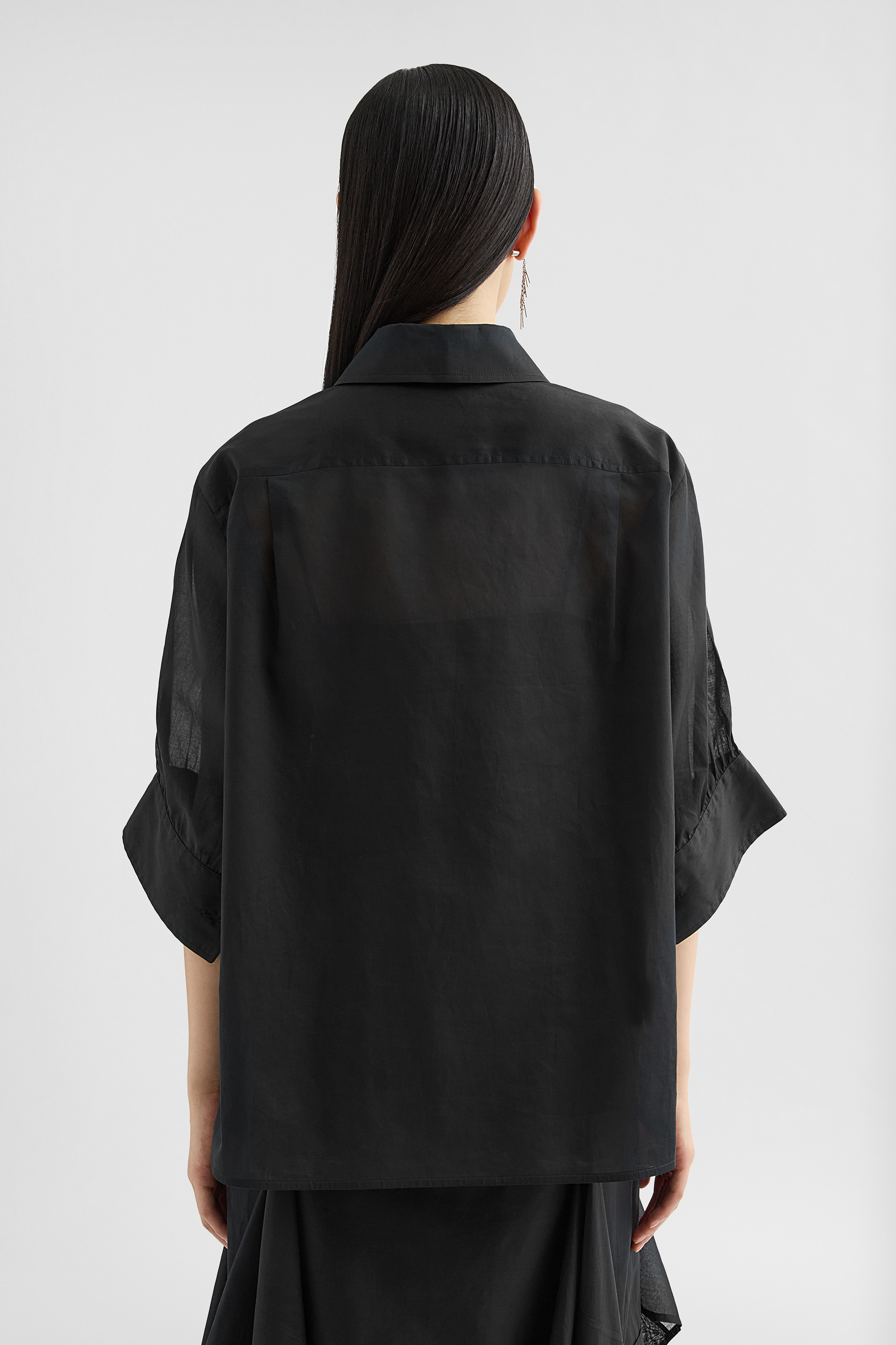 Cotton Muslin Shirt - Shirts - Image 4