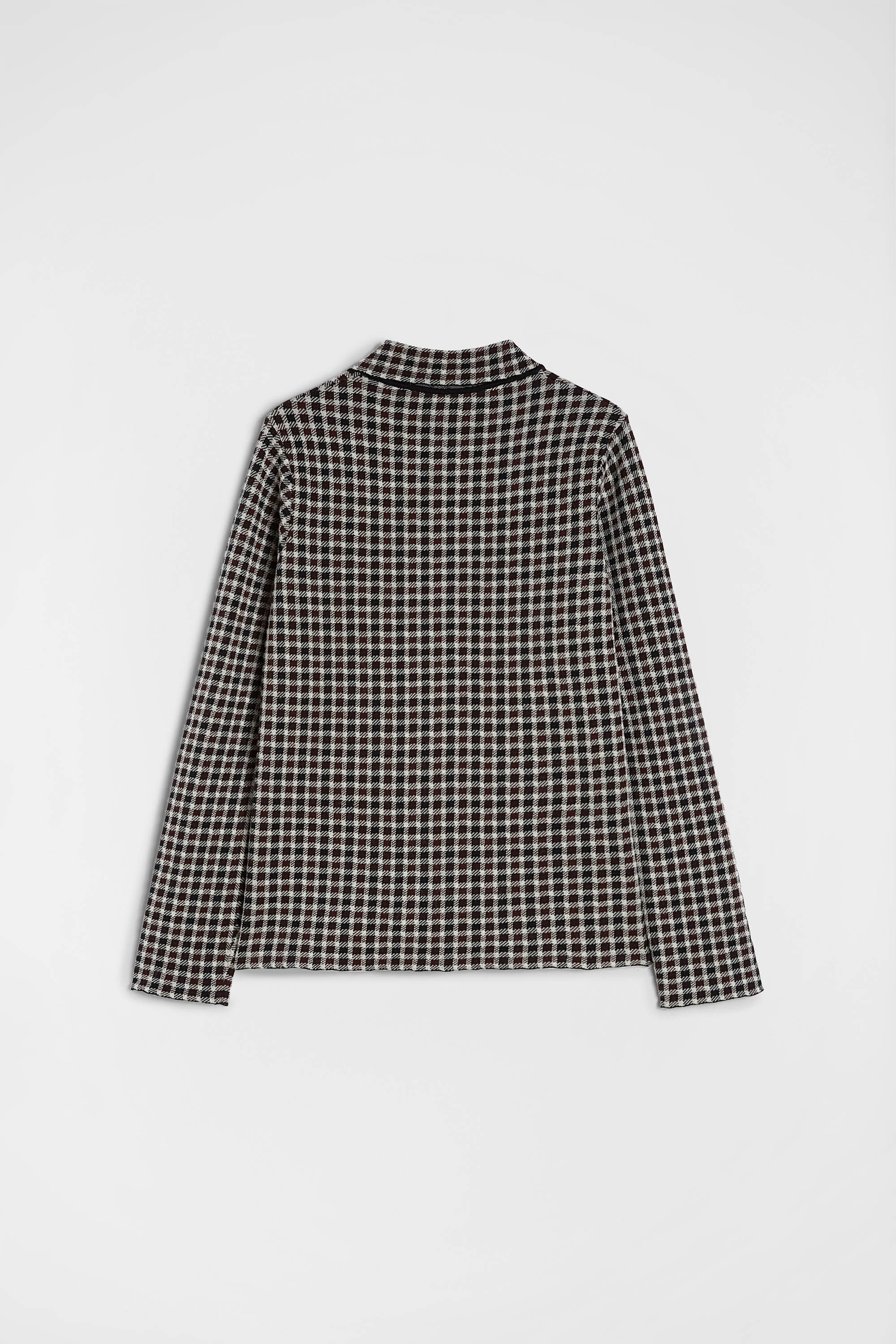 Wool Blend Zip-Up Shirt - Shirts - Image 7