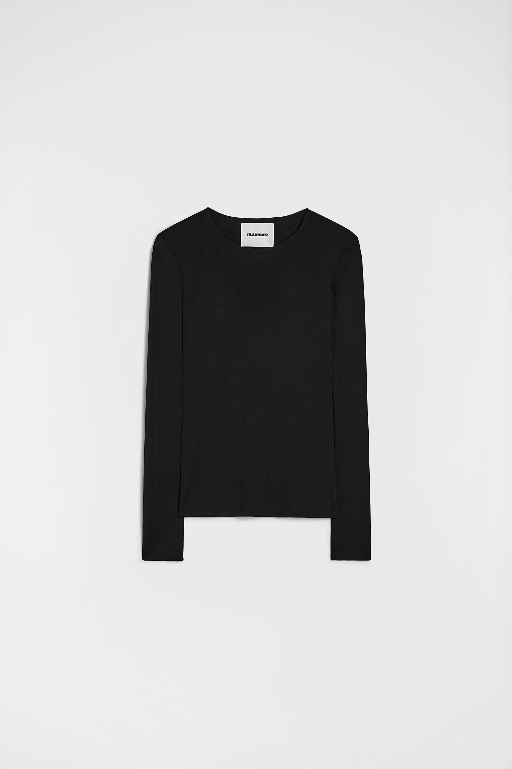 Fluid Viscose Crew-Neck T-Shirt - Tops - Image 5