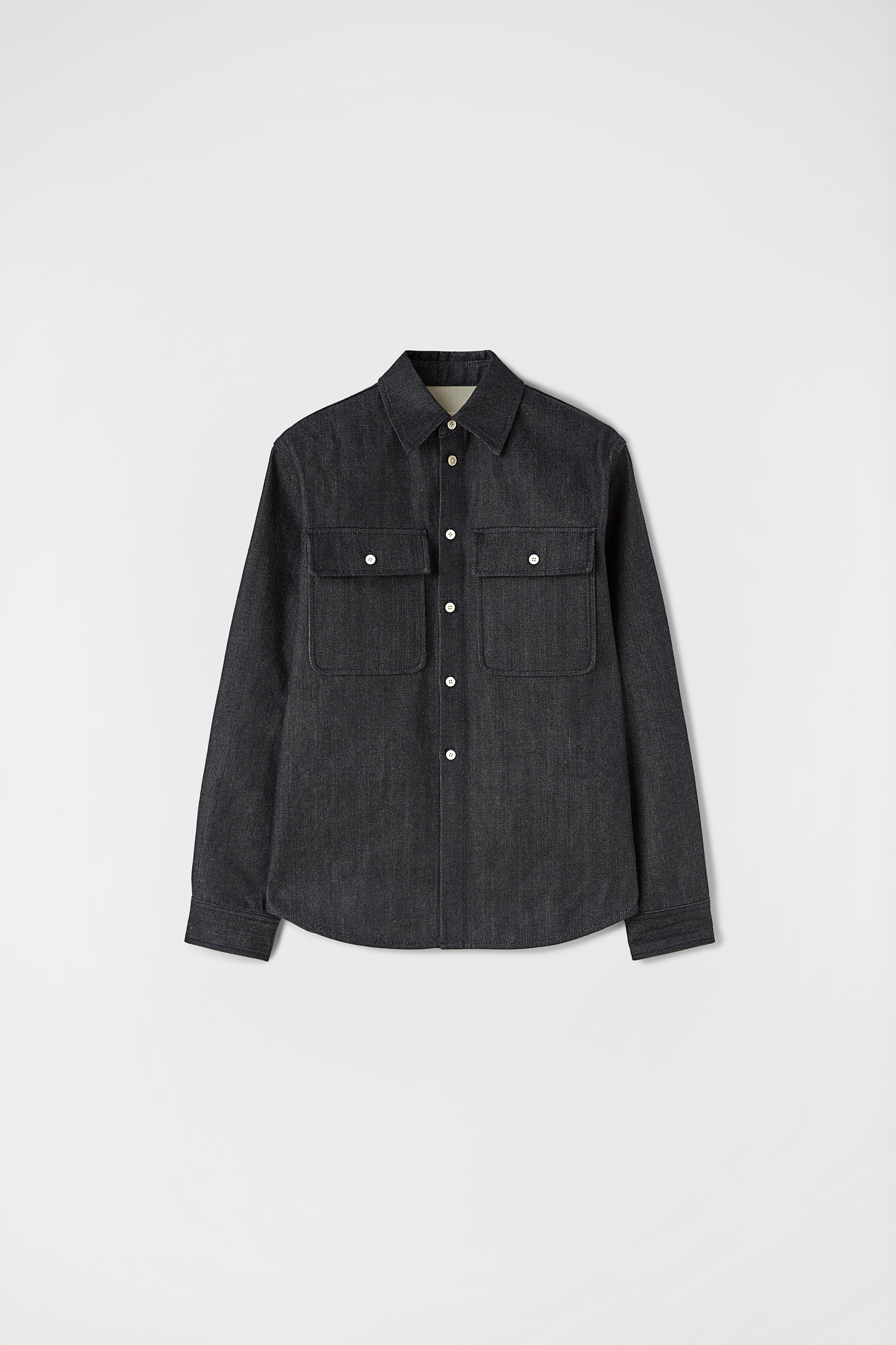 Denim Overshirt - Shirts - Image 5