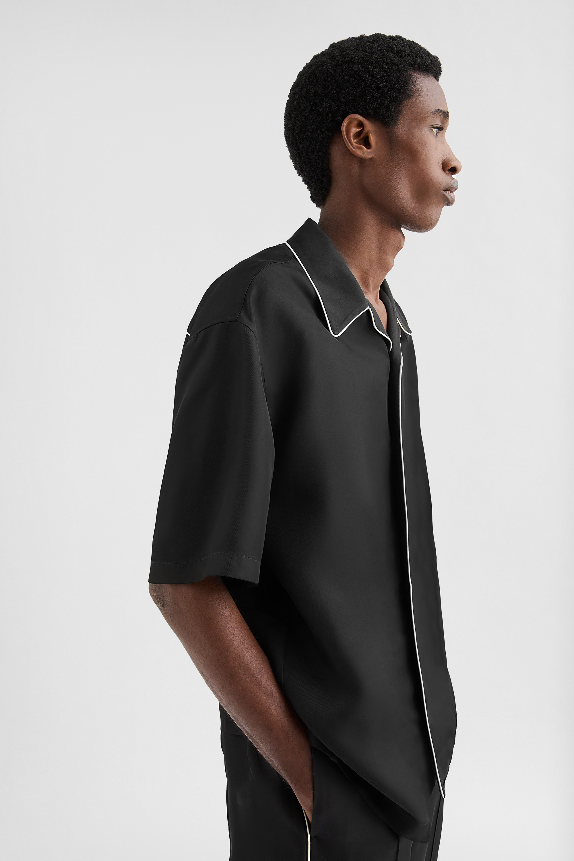 Fluid Viscose Shirt - Shirts - Image 2