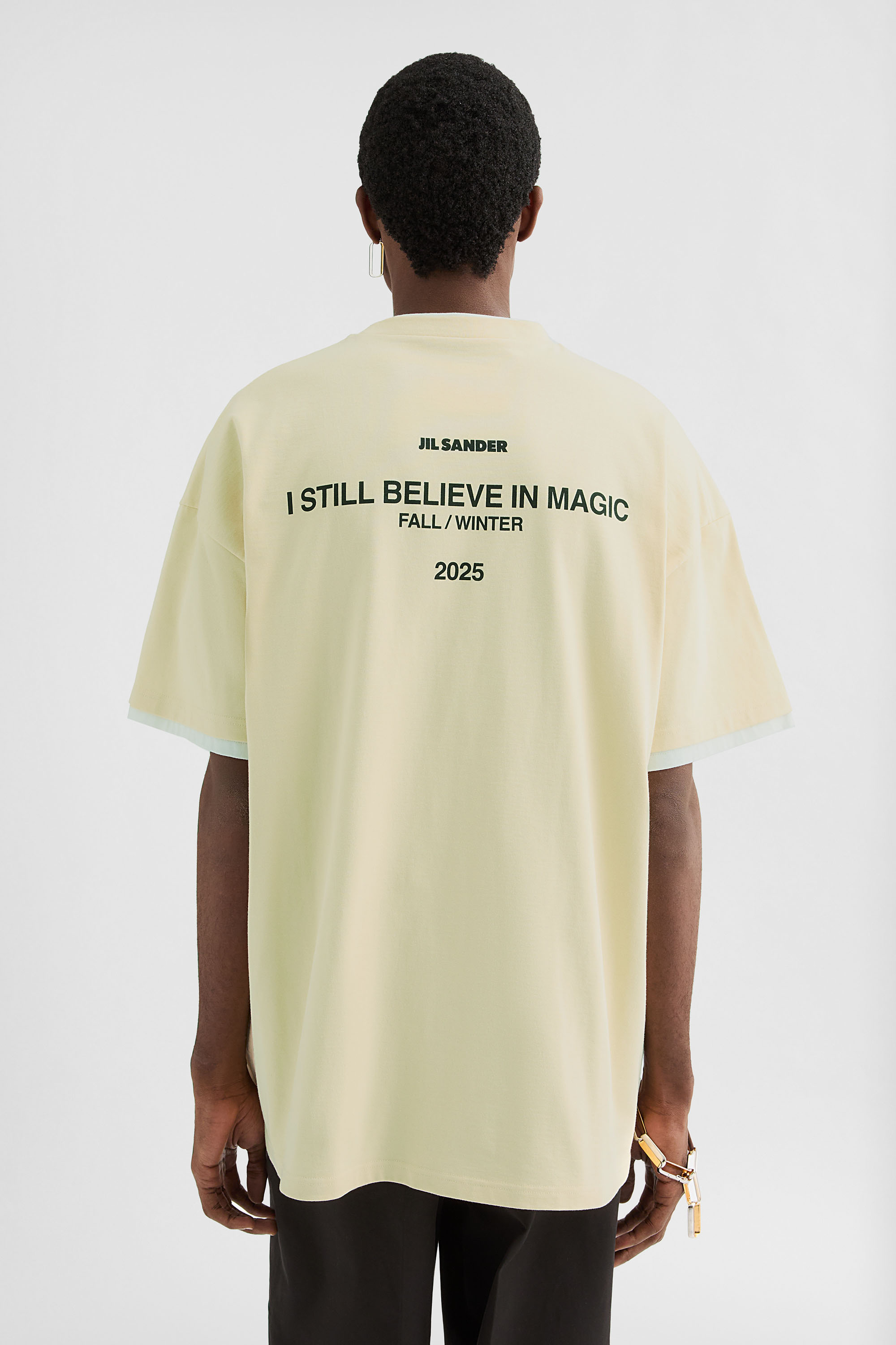 Cotton Crew-Neck T-Shirt - T-shirts - Image 4