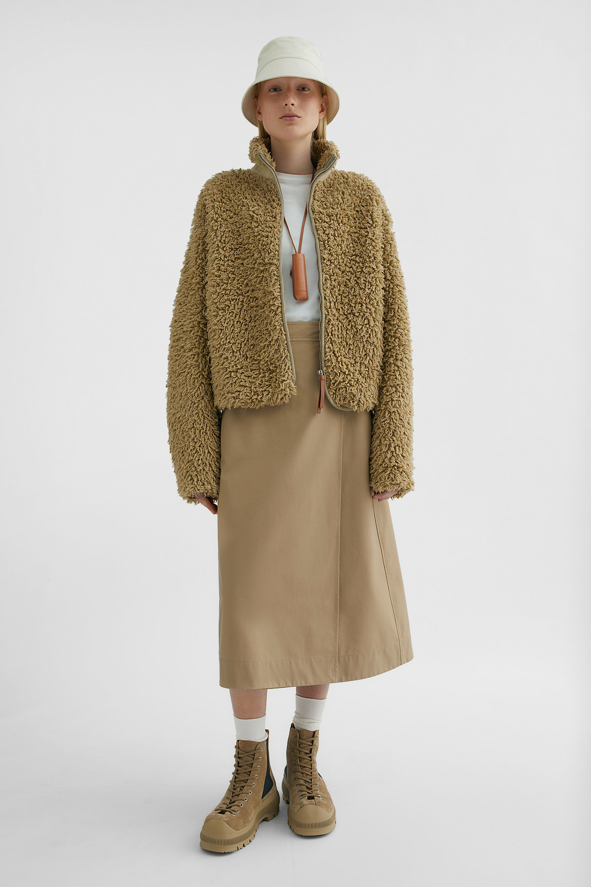 Cotton Wrap Skirt - Skirts - Image 1
