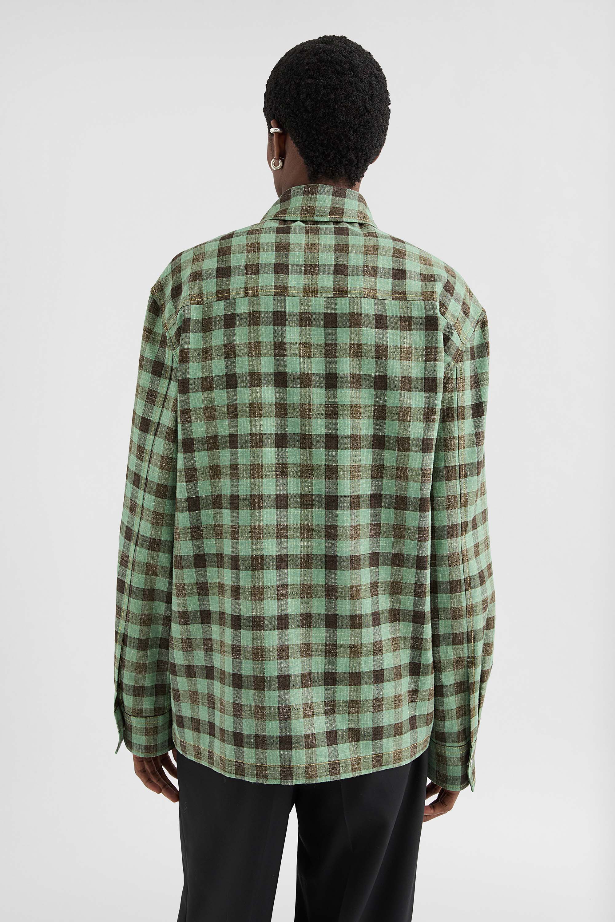 Wool Blend Shirt - Shirts - Image 4