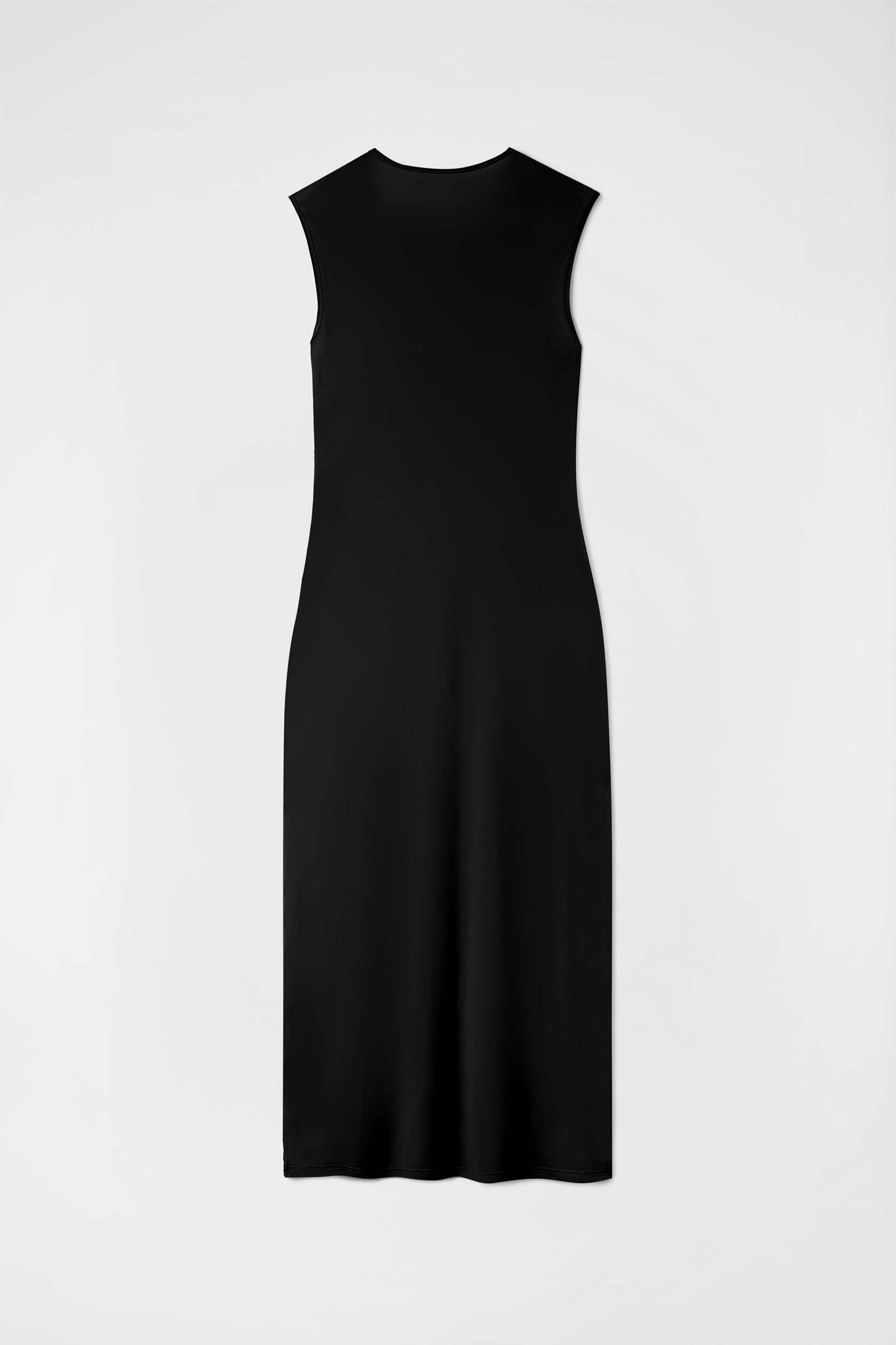 Jersey Slip Dress - Body - Image 3