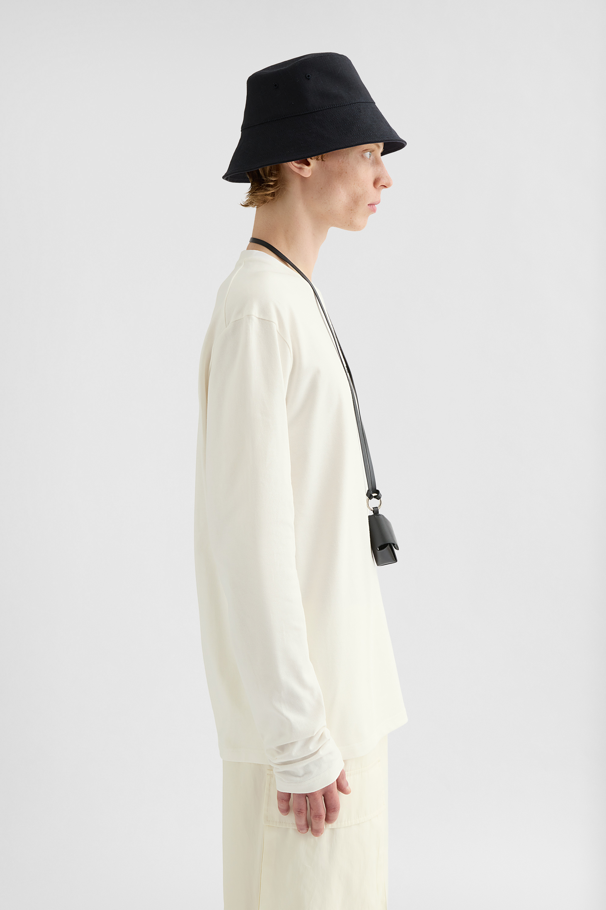 Cotton Crew-Neck T-Shirt - T-shirts - Image 2