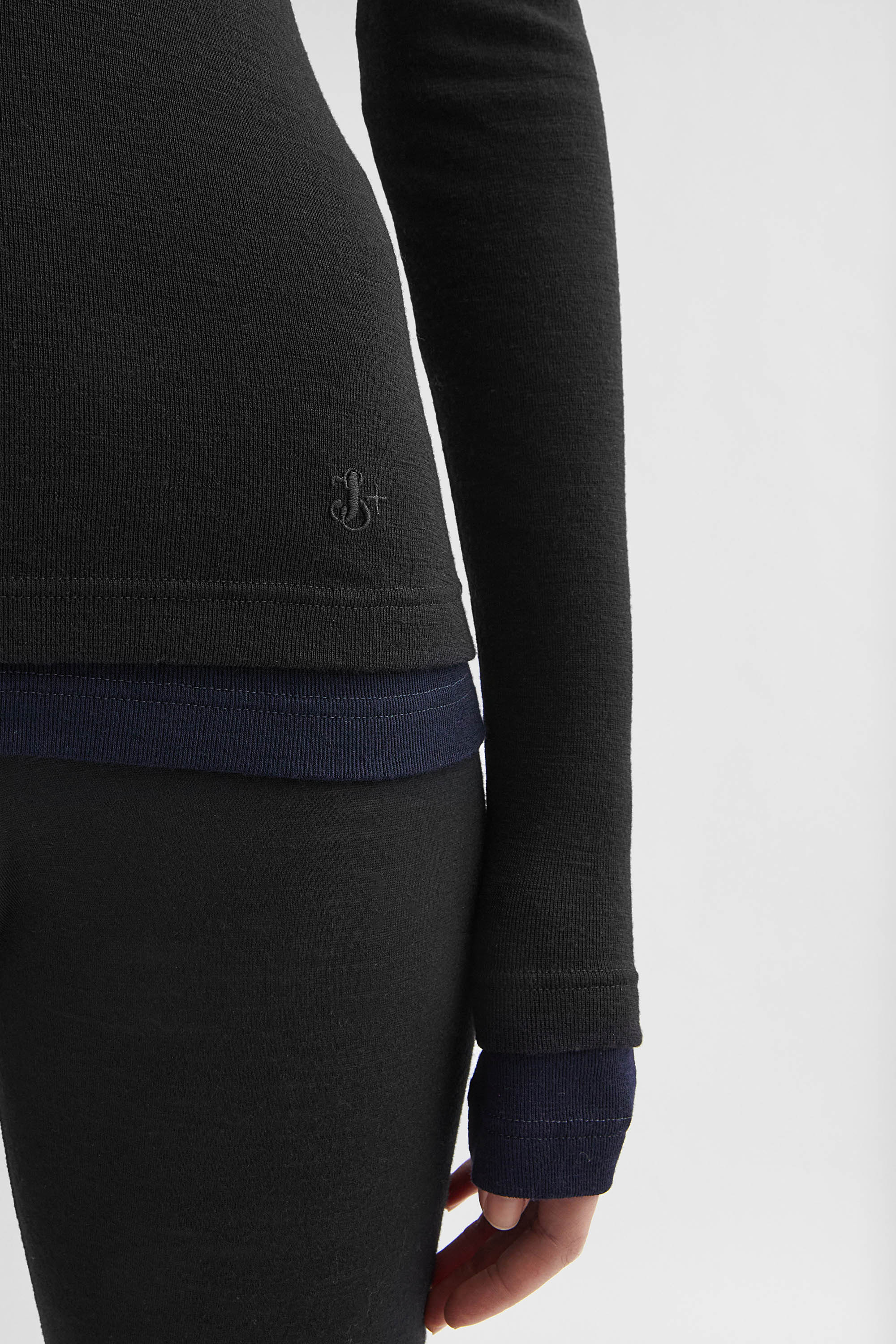 Lightweight Wool Layered T-Shirt - Long-sleeved tops - Image 3