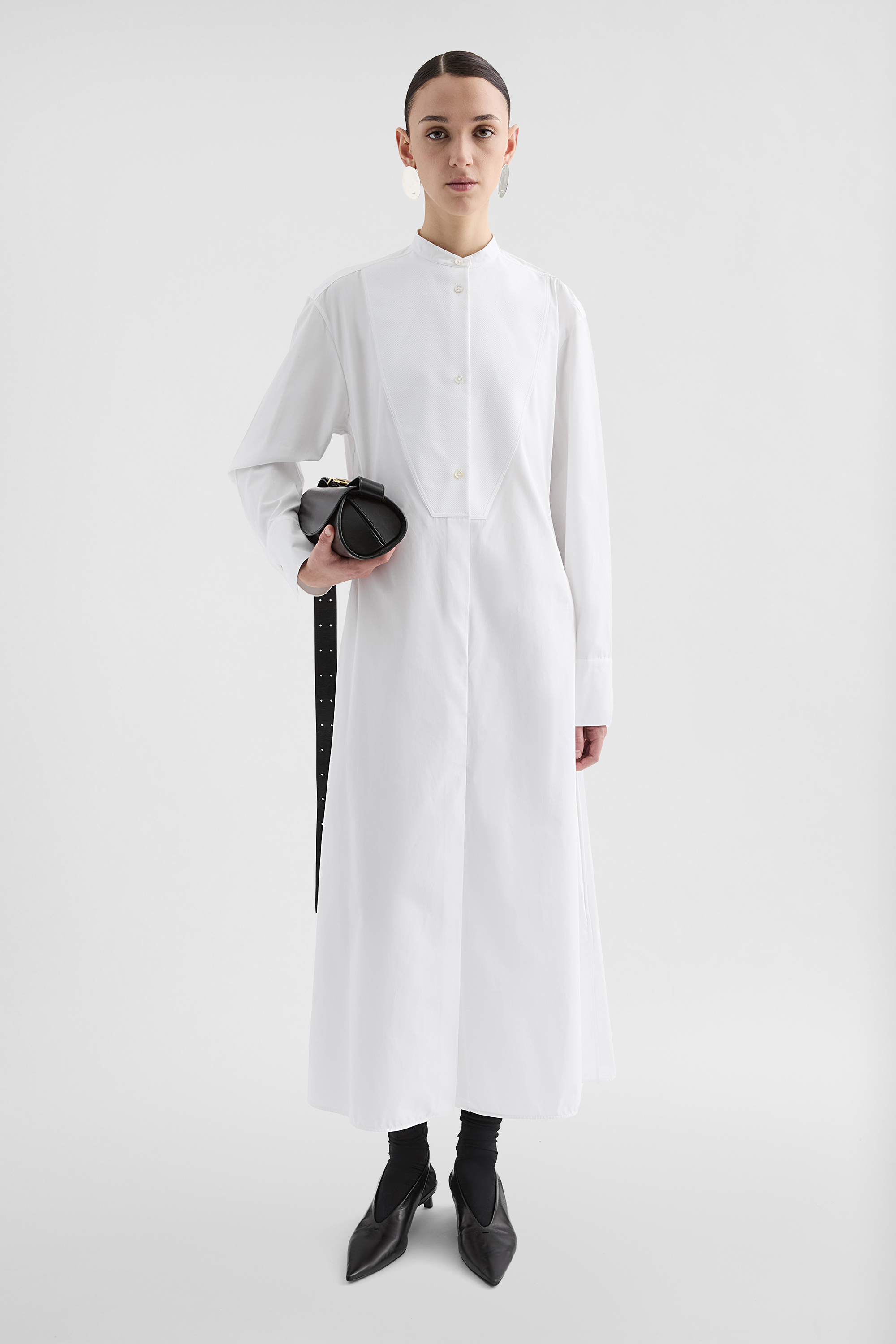 코튼 셔츠 드레스 - 드레스 - Image 1