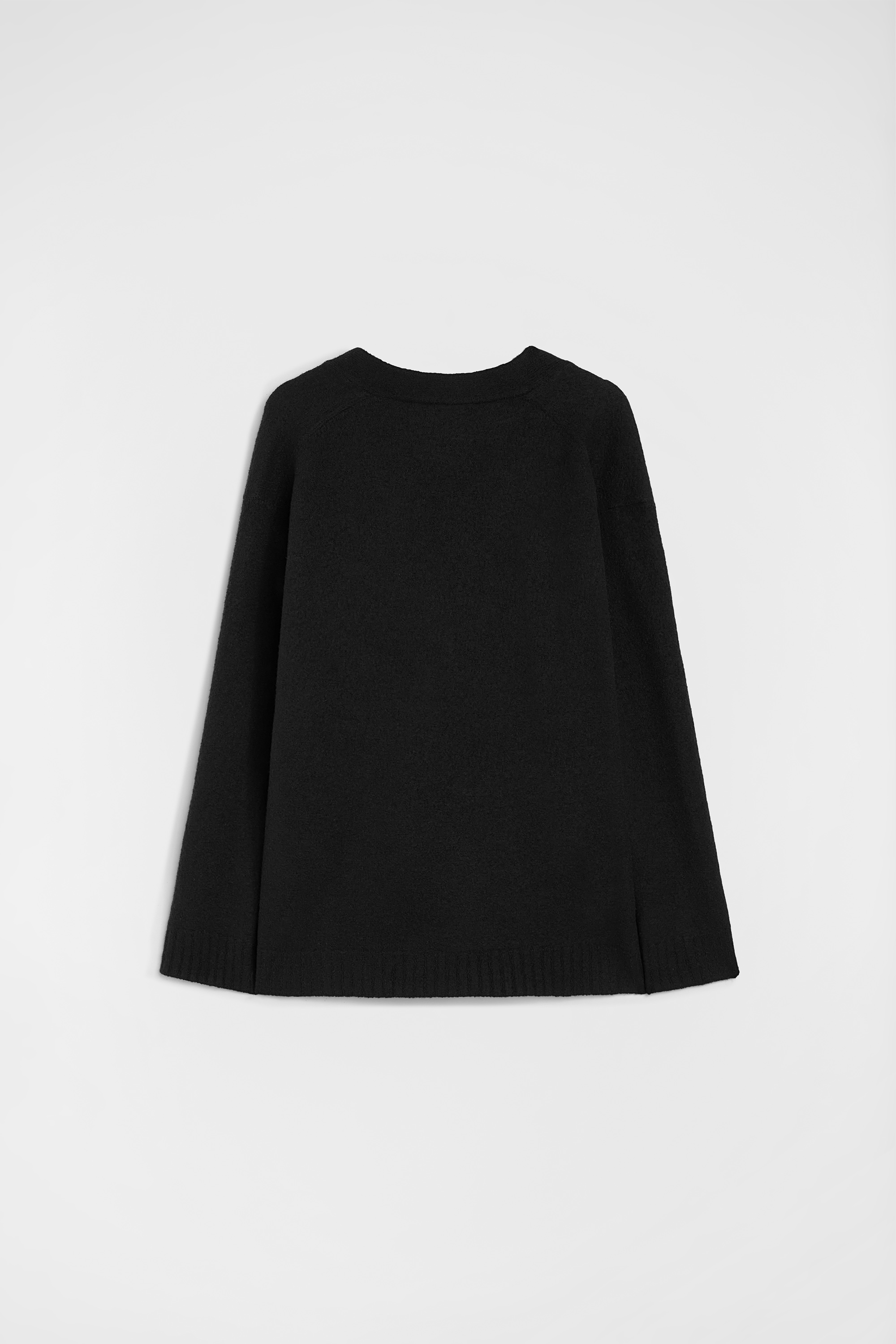 Wool V-Neck Cardigan - Cardigans - Image 7