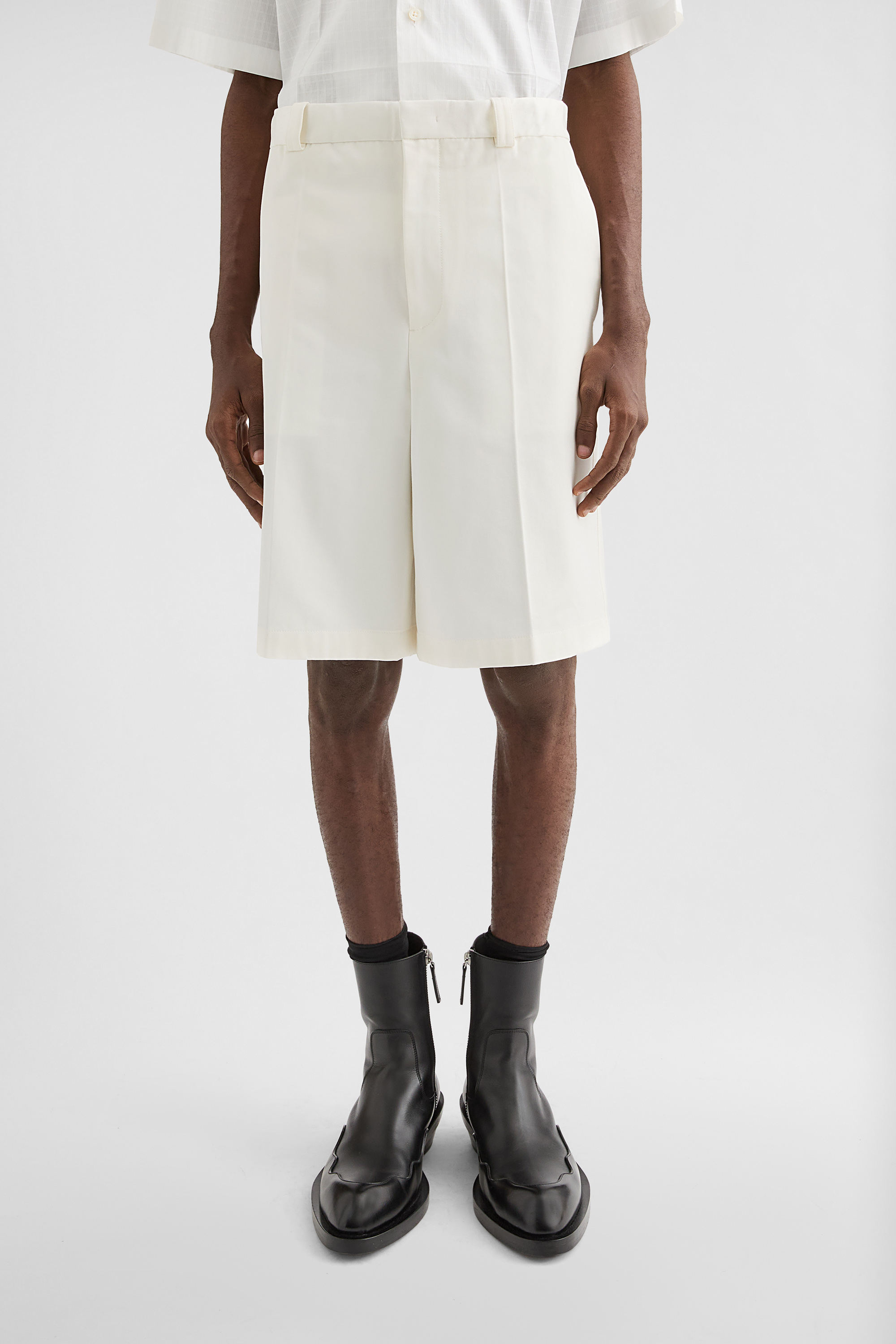 Cotton Shorts - Trousers - Image 3