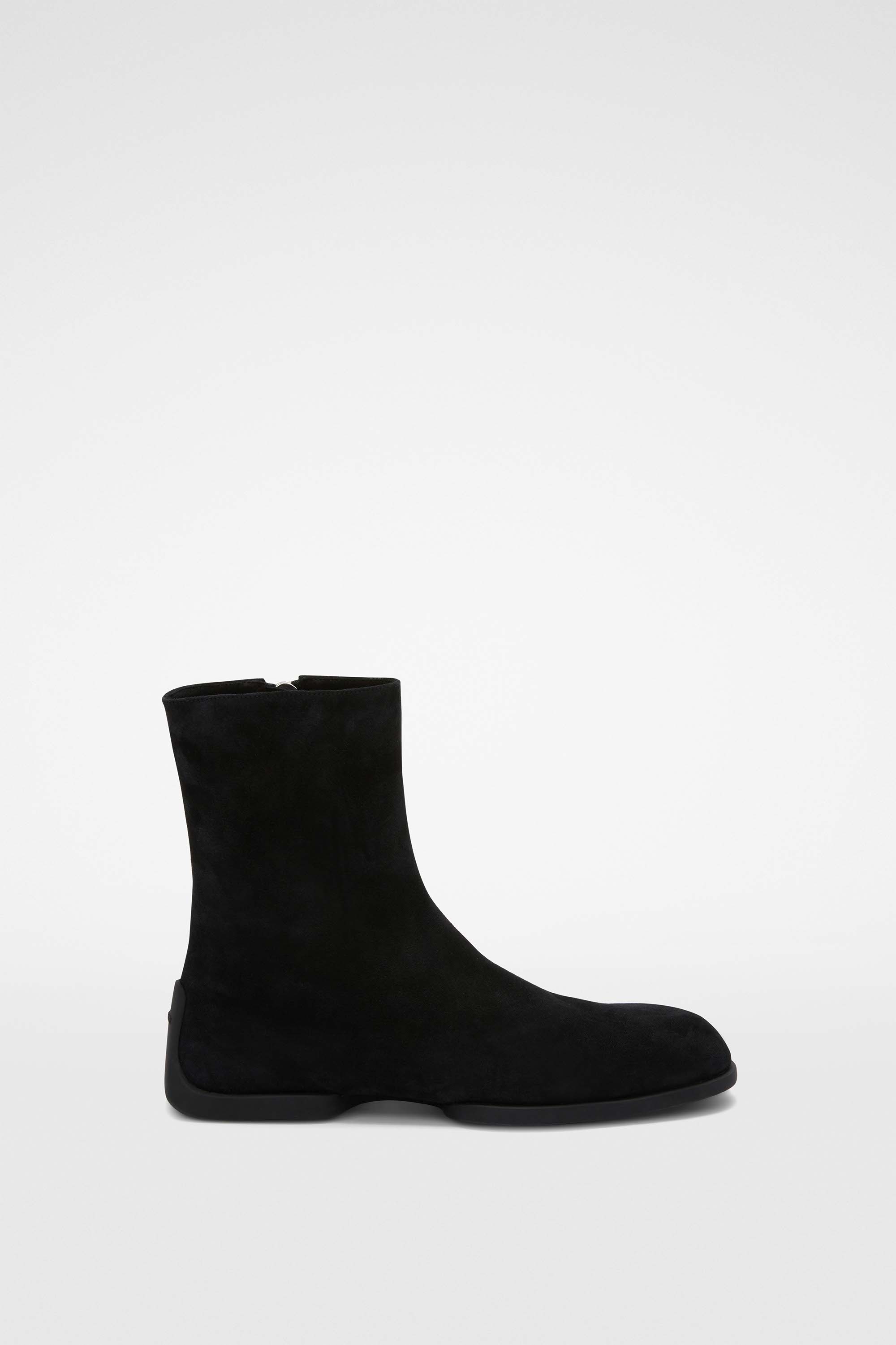 Suede Ankle Boot - Boots - Image 1