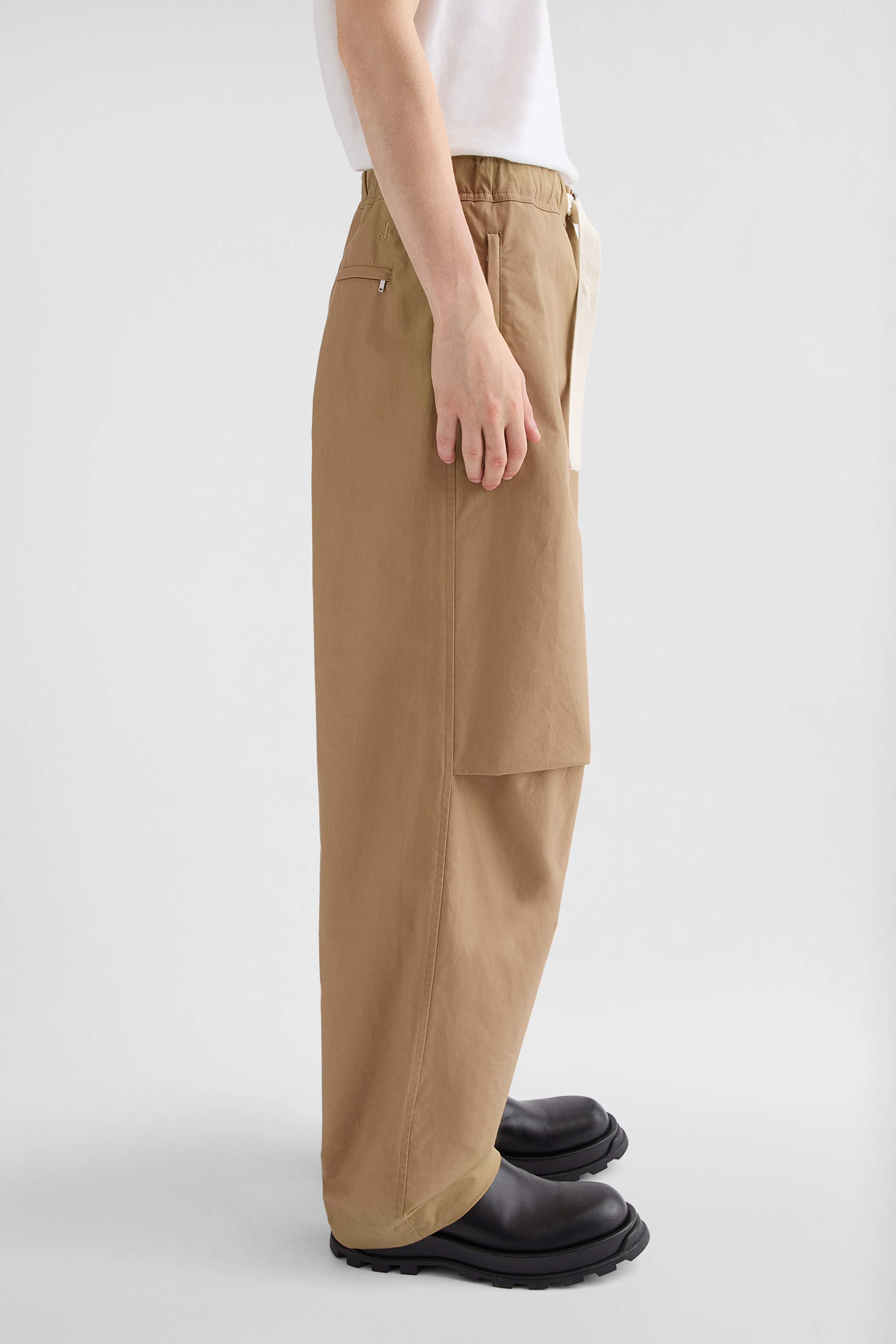 Cotton Trousers - Trousers - Image 3