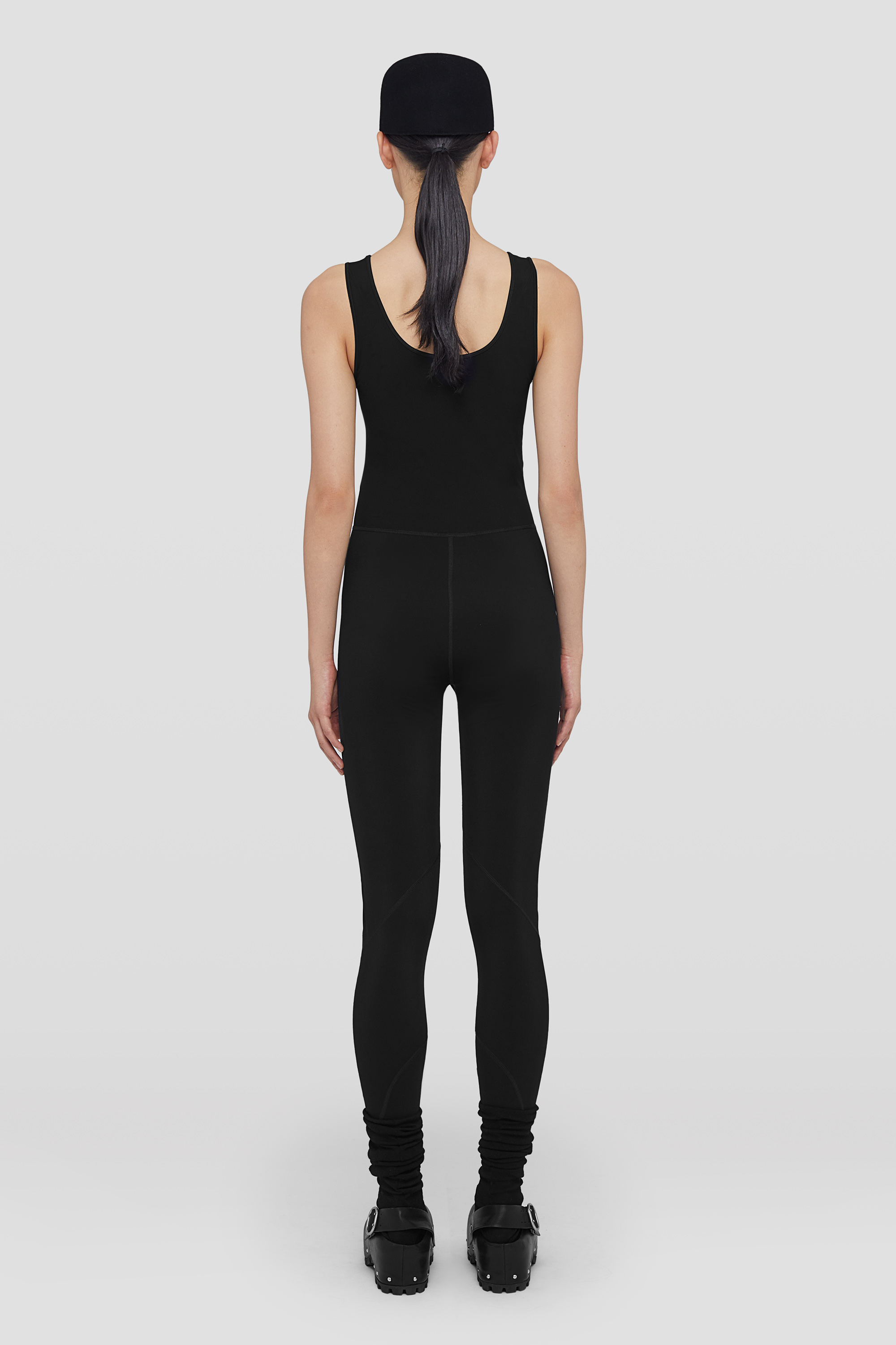 Stretch Jersey Jumpsuit - Overalls - Image 3