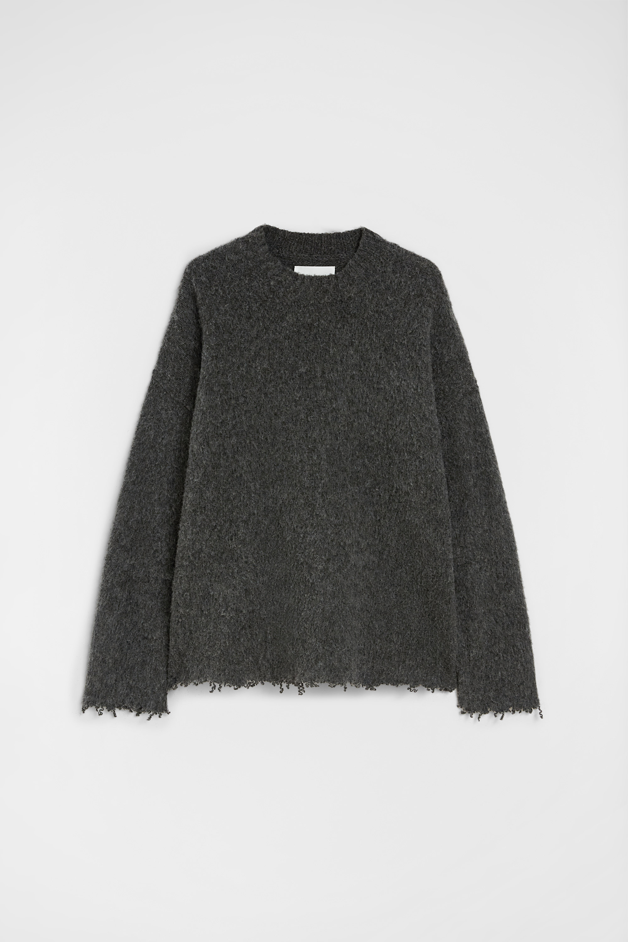 Wool Crew-Neck Sweater - Sweaters - Image 5