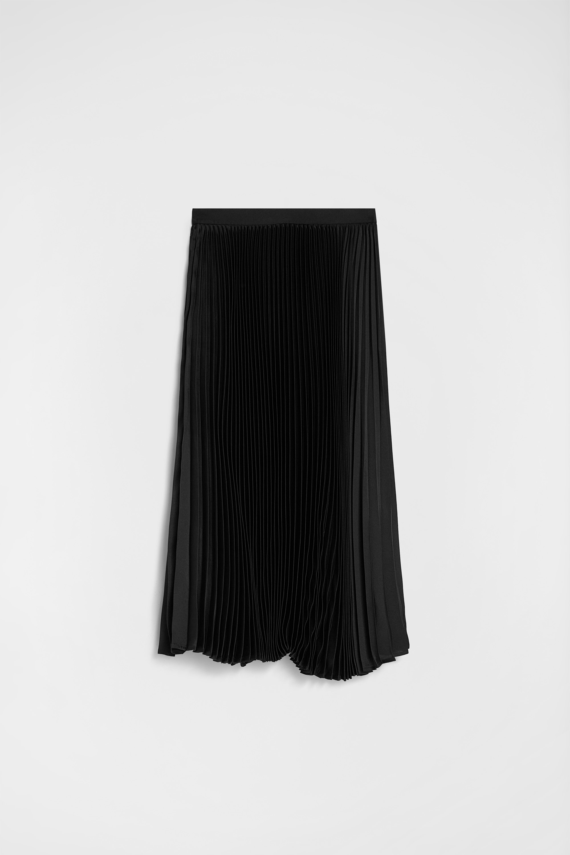 Technical  Twill Pleated Skirt - Skirts - Image 5