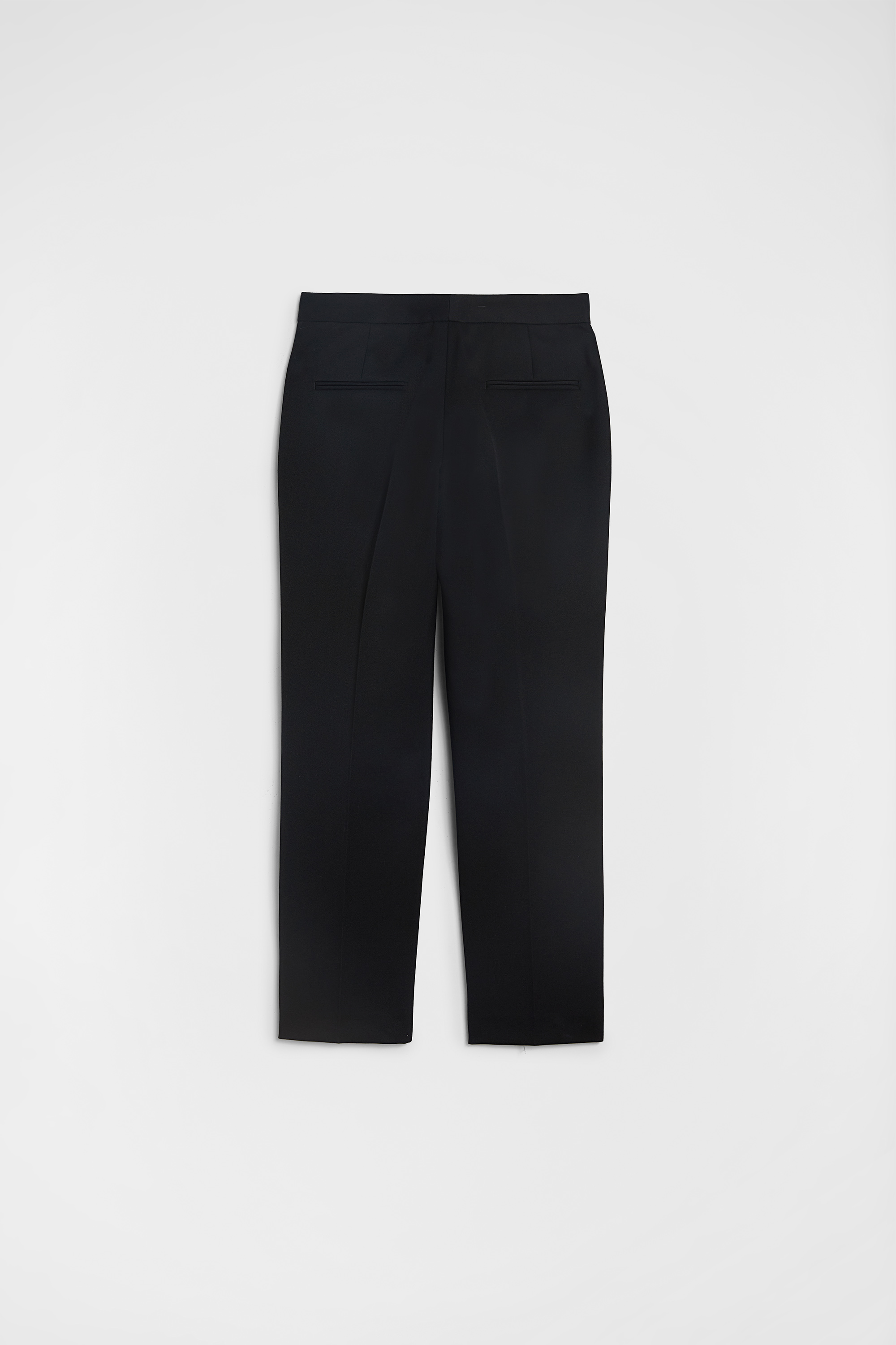 Wool Tailored Trousers - Trousers - Image 8